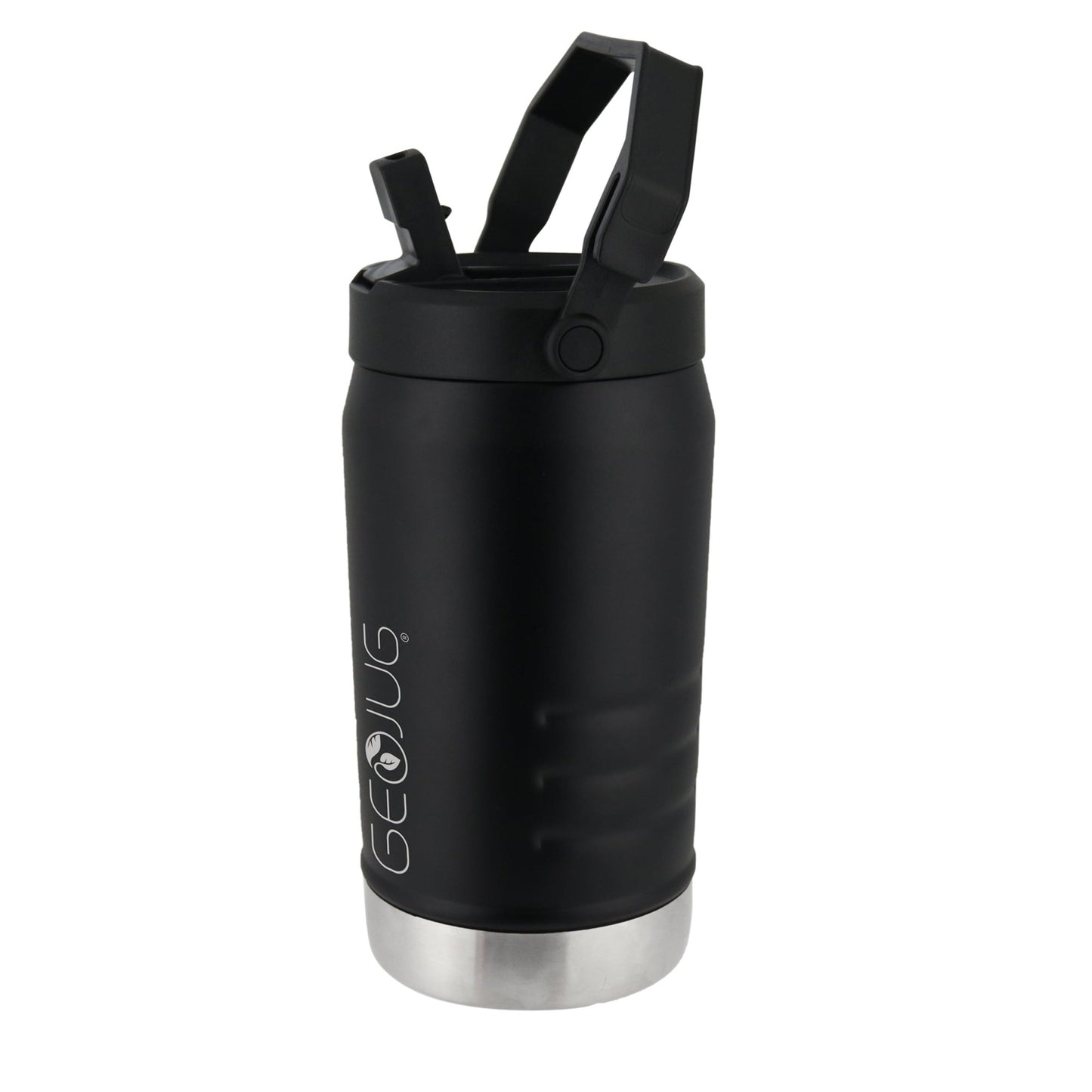 Brentwood GeoJug 64oz Stainless Steel Insulated Sports Water Jug in Black LuxuryLifeWay Online Store