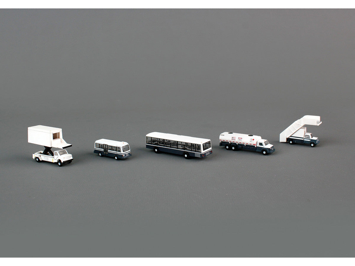 Airport Service Vehicles Set of 5 pieces "Gemini 200" Series Diecast Models by GeminiJets LuxuryLifeWay Online Store