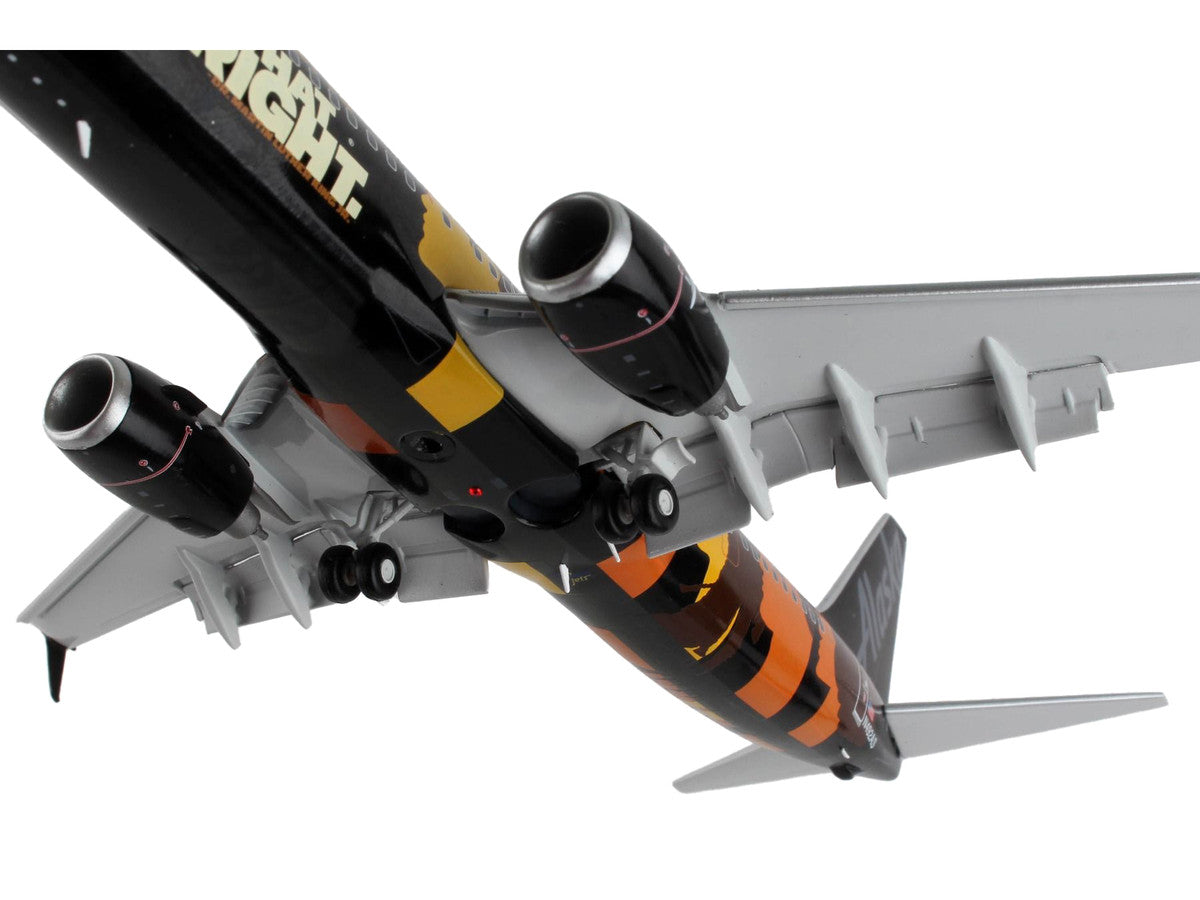 Boeing 737-900ER Commercial Aircraft with Flaps Down "Alaska Airlines - Our Commitment" Black with Graphics "Gemini 200" Series 1/200 Diecast Model Airplane by GeminiJets LuxuryLifeWay Online Store