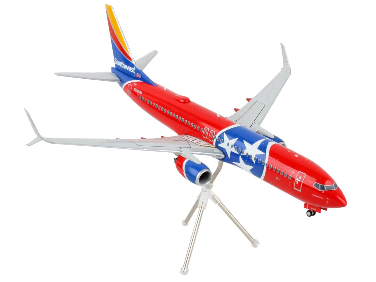 Boeing 737-800 Commercial Aircraft "Southwest Airlines - Tennessee One" Tennessee Flag Livery "Gemini 200" Series 1/200 Diecast Model Airplane by GeminiJets LuxuryLifeWay Online Store