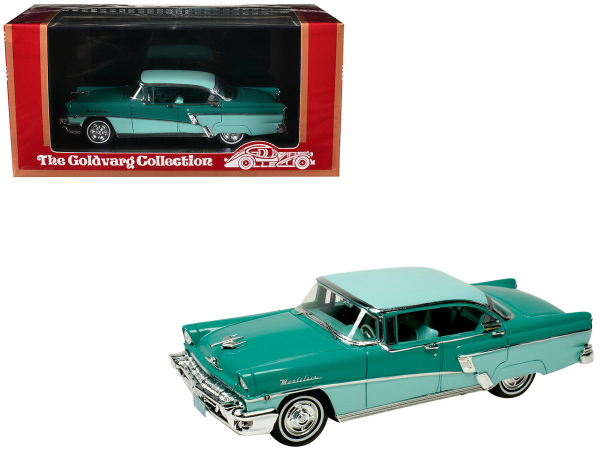 1956 Mercury Montclair Phaeton Heather Green and Verona Green with Green Interior Limited Edition to 200 pieces Worldwide 1/43 Model Car by Goldvarg Collection LuxuryLifeWay Online Store