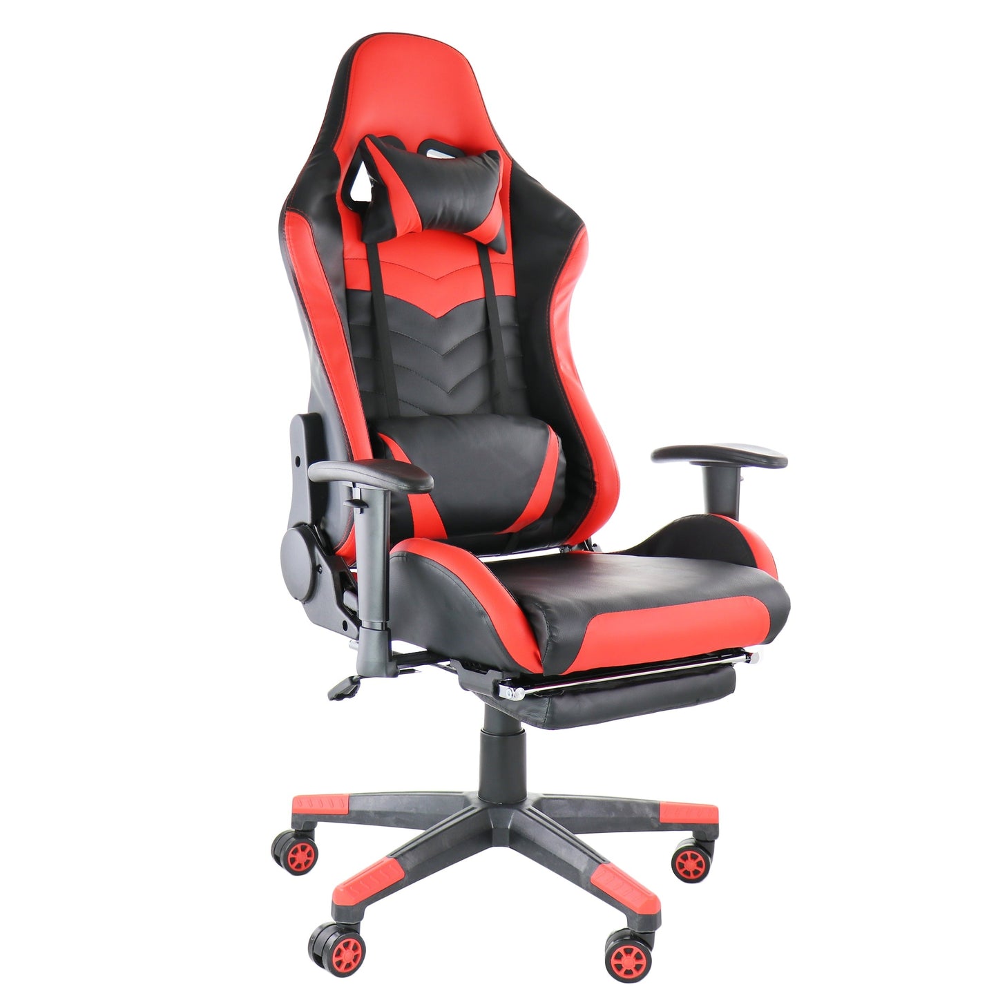 GameFitz Gaming Chair in Black and Red LuxuryLifeWay Online Store