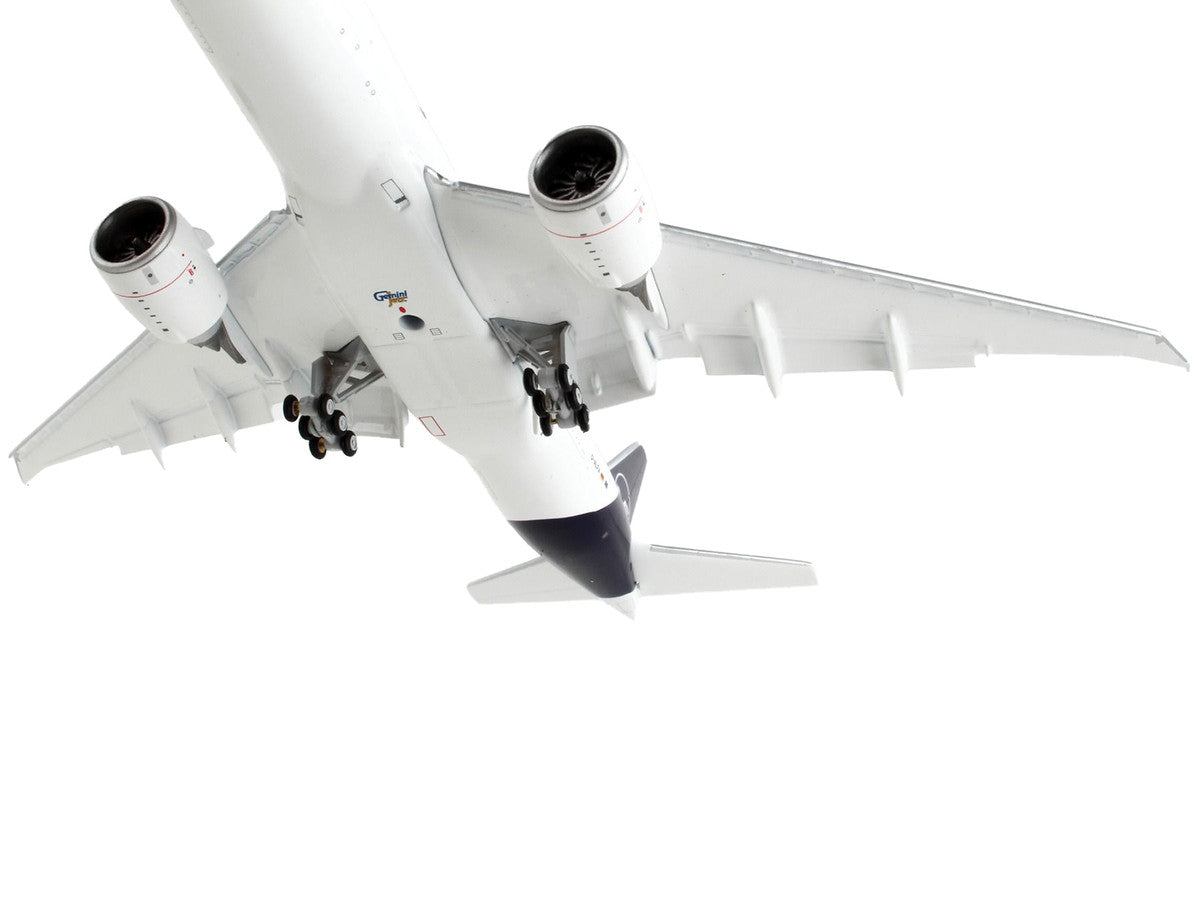 Boeing 777F Commercial Aircraft with Flaps Down "Lufthansa Cargo" White with Dark Blue Tail 1/400 Diecast Model Airplane by GeminiJets LuxuryLifeWay Online Store