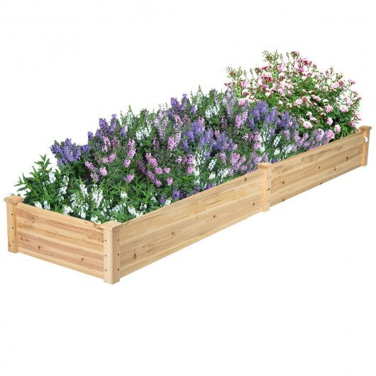 Wooden Vegetable Raised Garden Bed for Backyard Patio Balcony LuxuryLifeWay Online Store
