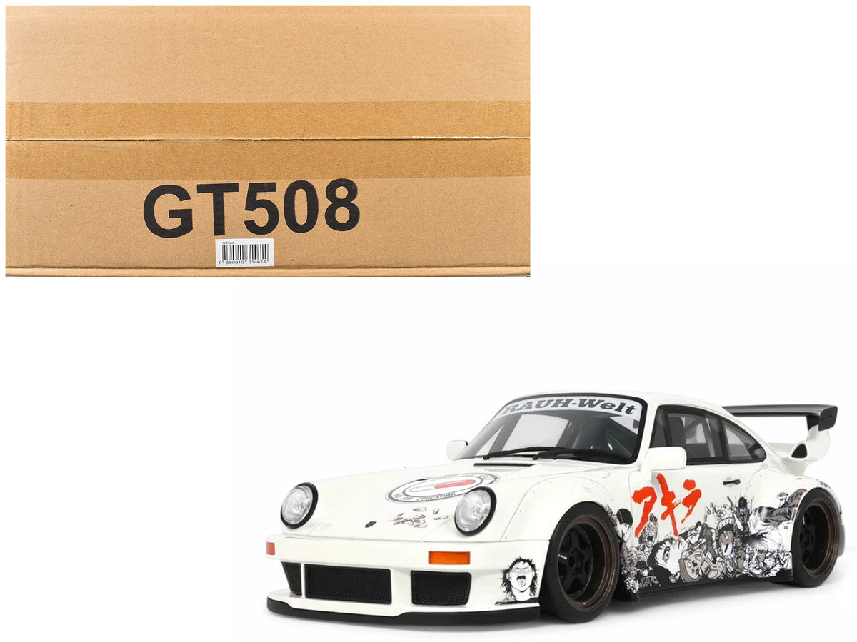 2024 RWB Akira White with Graphics "Akira" (1988) Movie 1/18 Model Car by GT Spirit LuxuryLifeWay Online Store