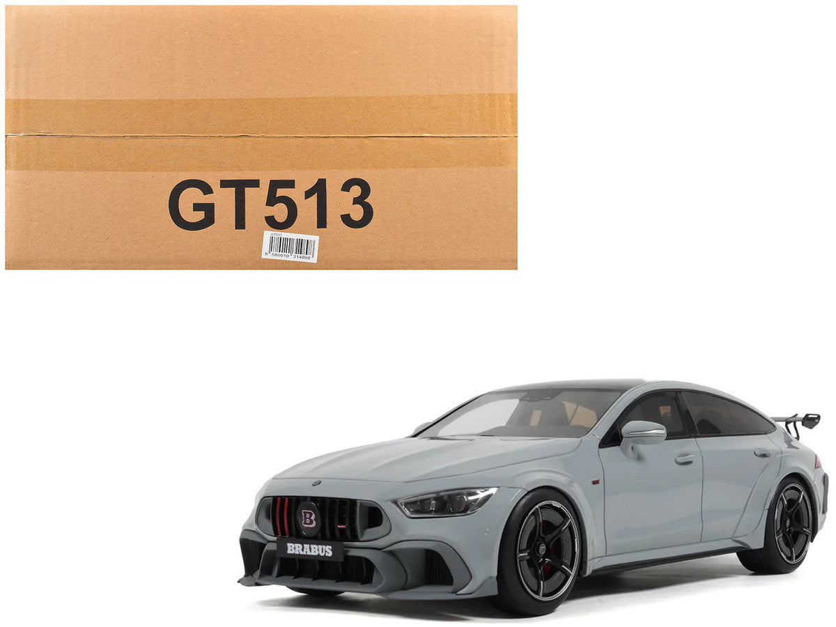 2024 Brabus Rocket 1000 Nardo Gray with Black Top 1/18 Model Car by GT Spirit LuxuryLifeWay Online Store