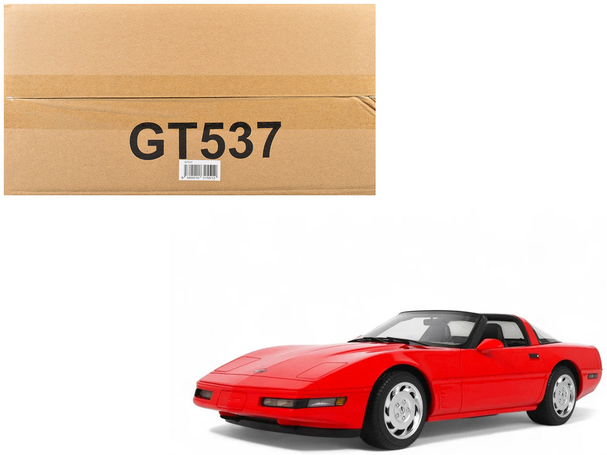 1995 Chevrolet Corvette C4 Convertible Torch Red 1/18 Model Car by GT Spirit LuxuryLifeWay Online Store