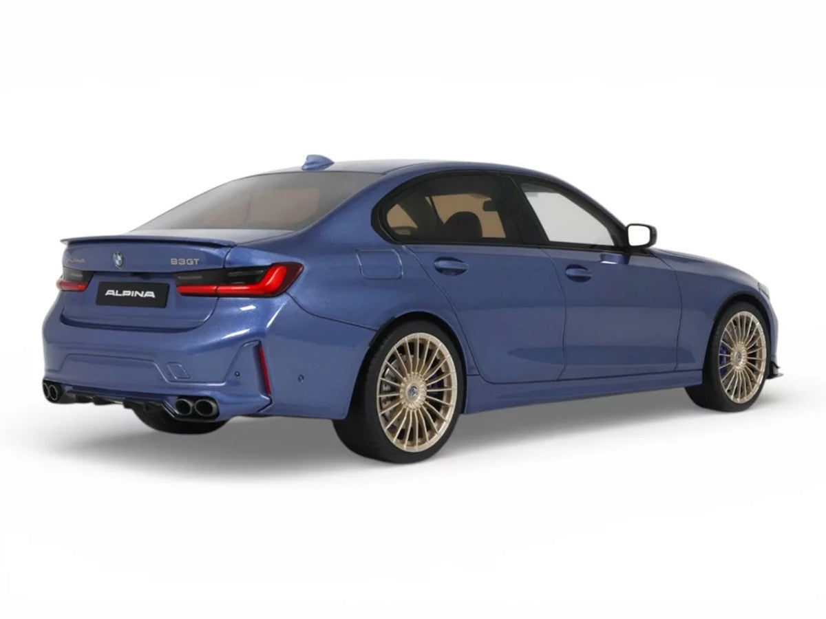 2024 BMW Alpina B3 GT Saloon Blue Metallic 1/18 Model Car by GT Spirit LuxuryLifeWay Online Store