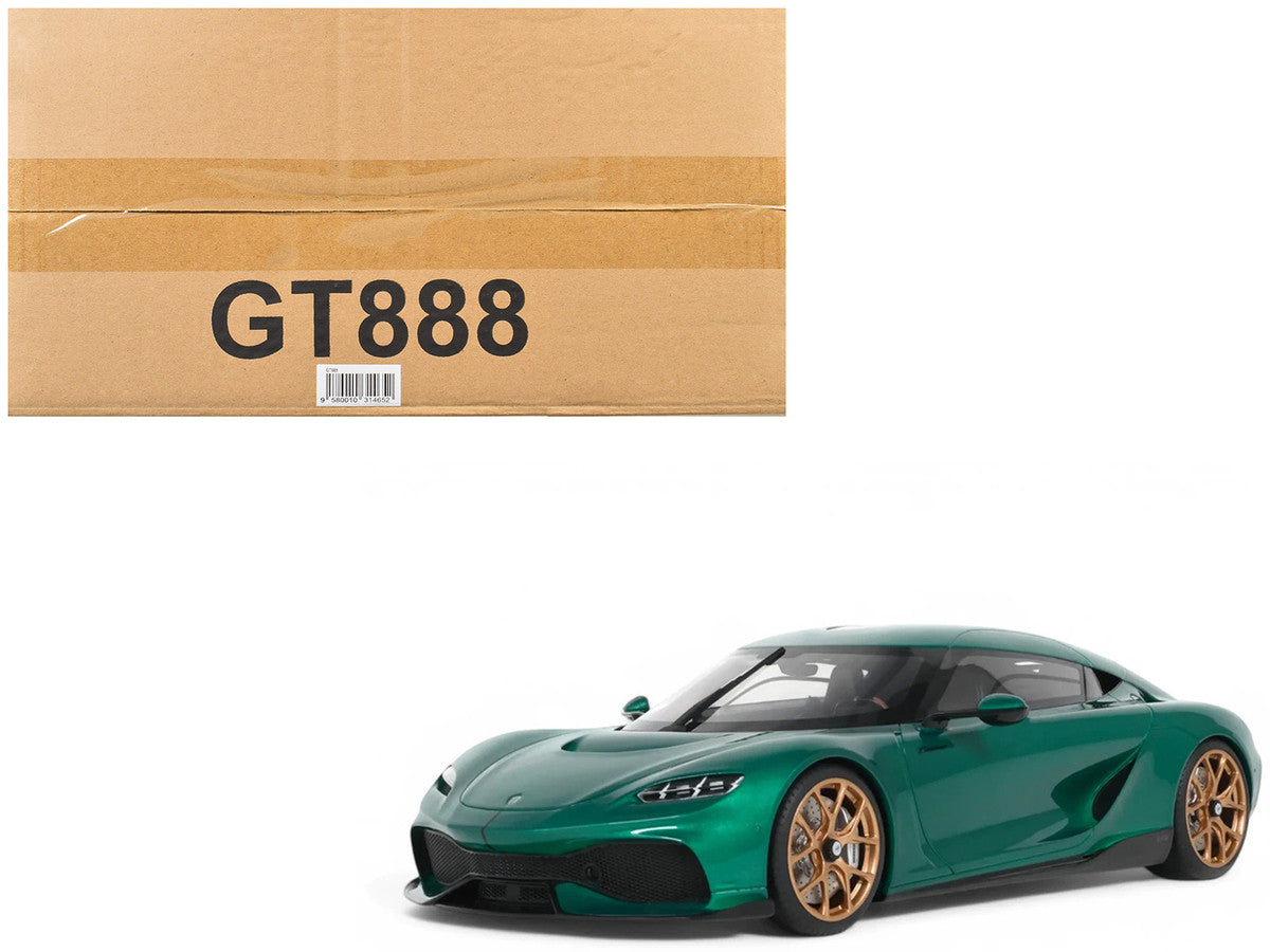2024 Koenigsegg Gemera Racing Green Metallic 1/18 Model Car by GT Spirit LuxuryLifeWay Online Store