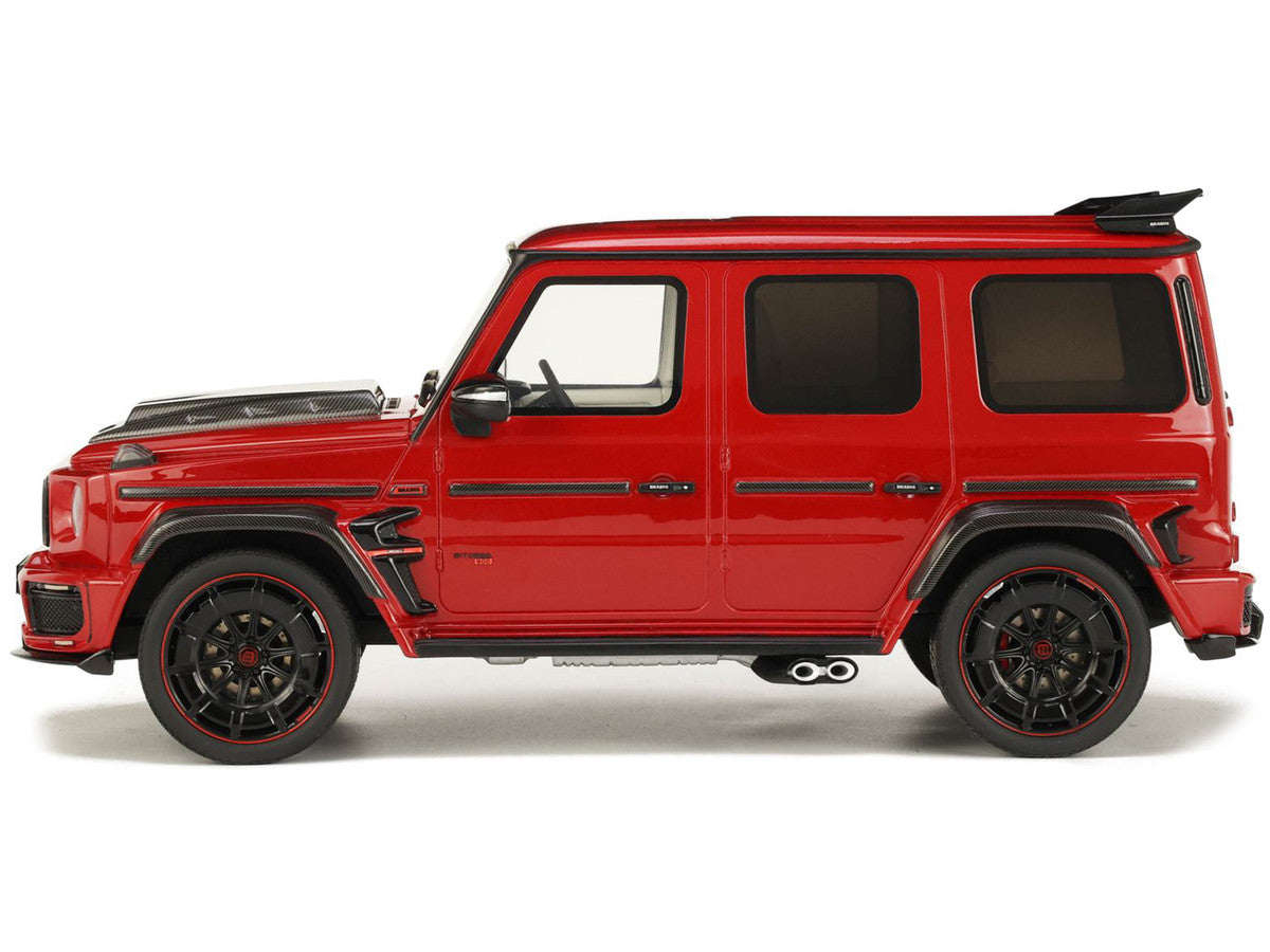 2022 Brabus 900 Rocket Edition Red with Carbon Hood 1/18 Model Car by GT Spirit LuxuryLifeWay Online Store