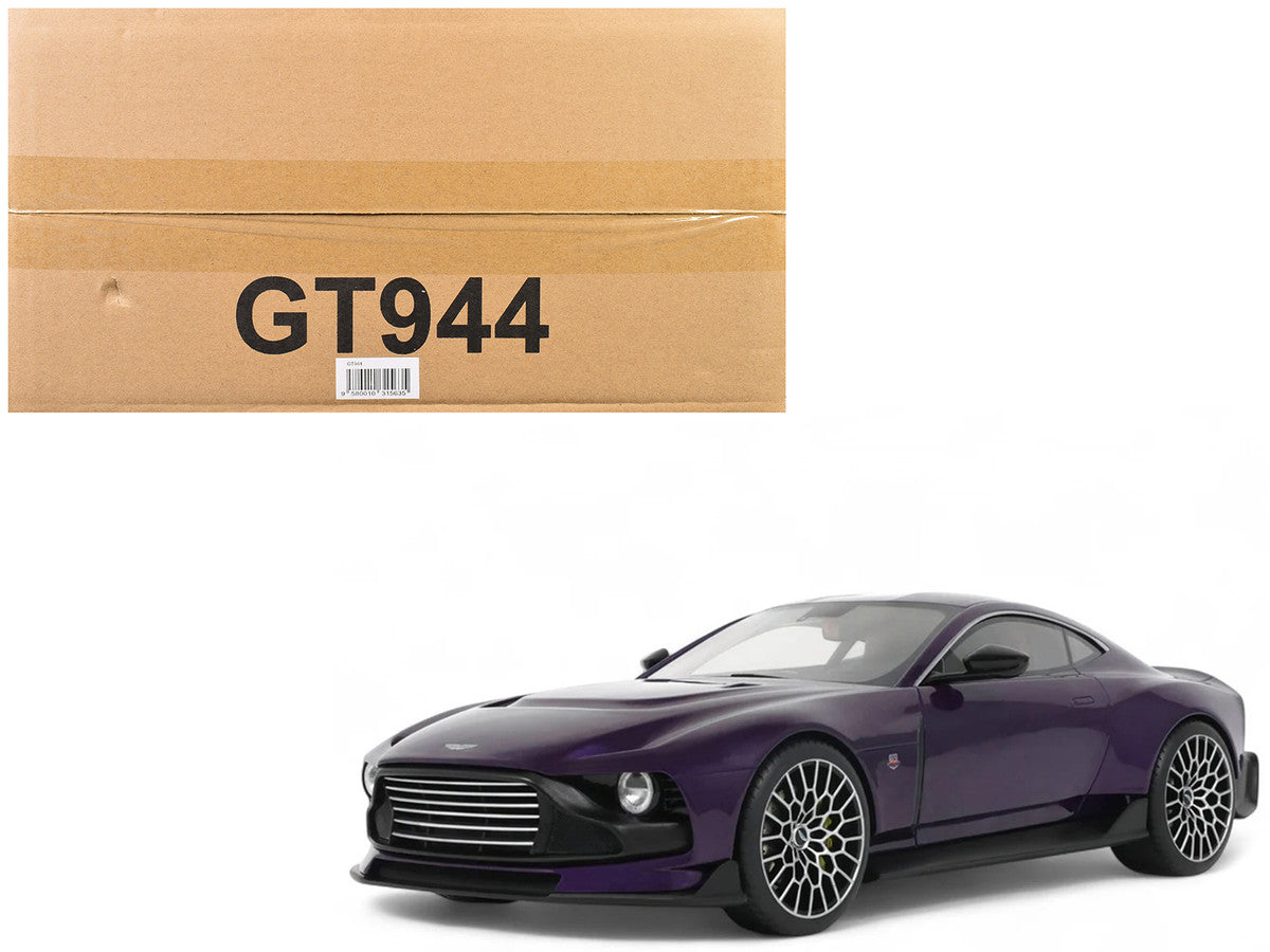 2023 Aston Martin Valour Purple Metallic 1/18 Model Car by GT Spirit LuxuryLifeWay Online Store