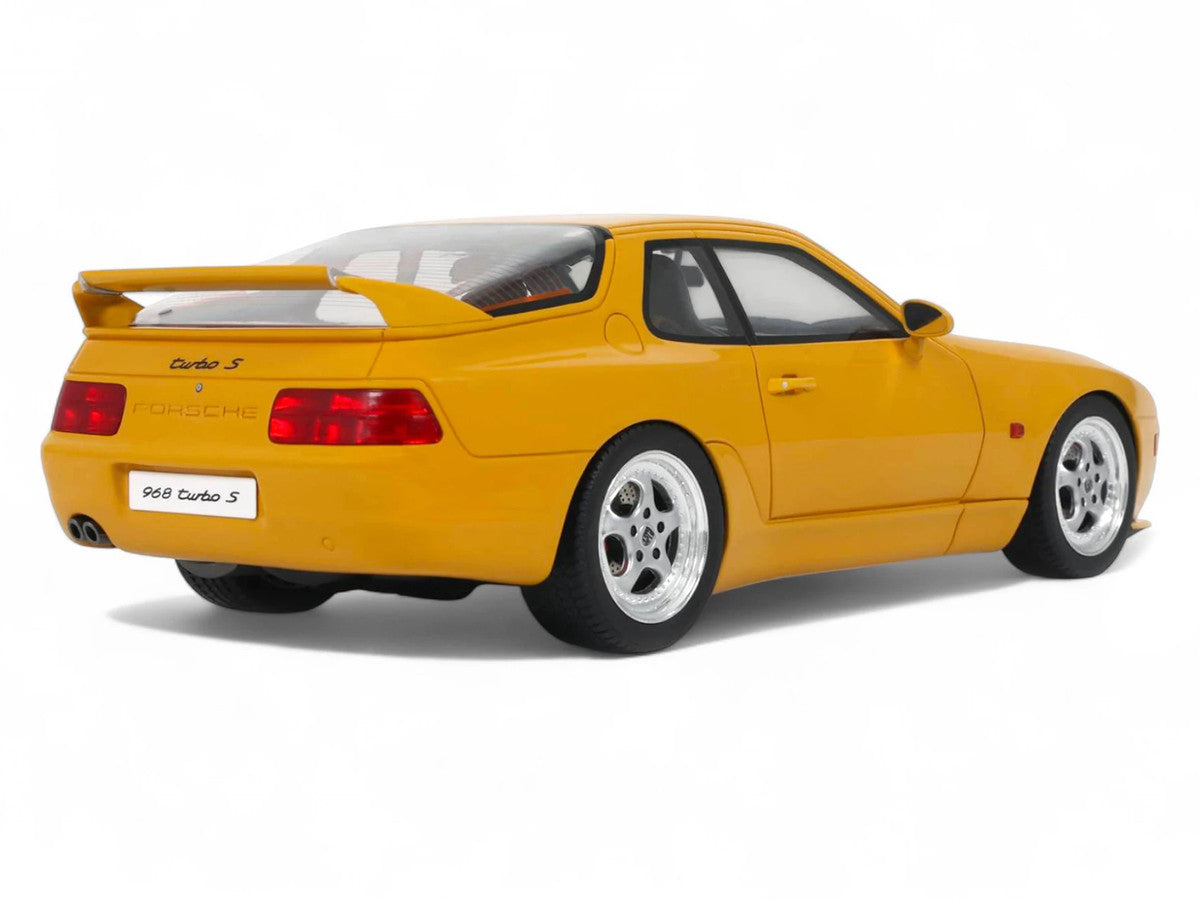 1993 Porsche 968 Turbo S Yellow 1/18 Model Car by GT Spirit LuxuryLifeWay Online Store