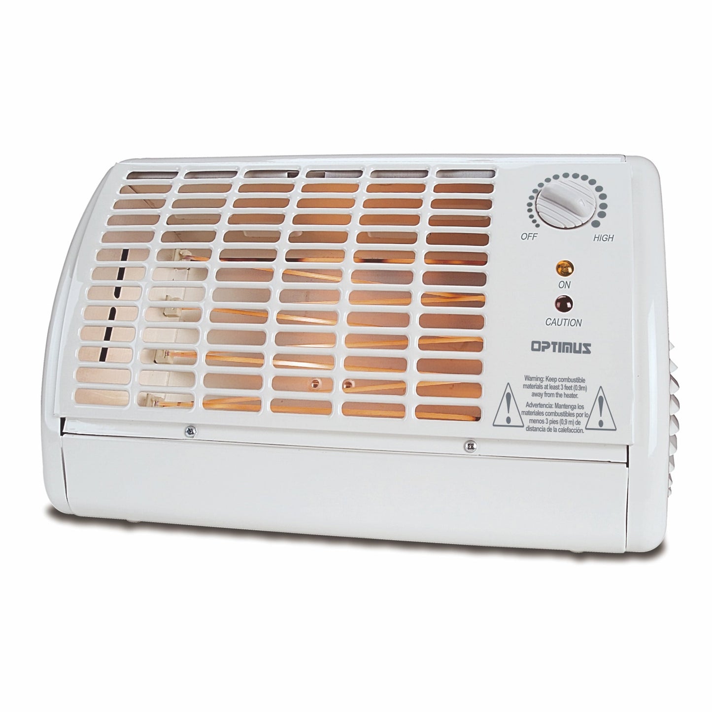 Optimus Portable Fan Forced Radiant Heater with Thermostat LuxuryLifeWay Online Store