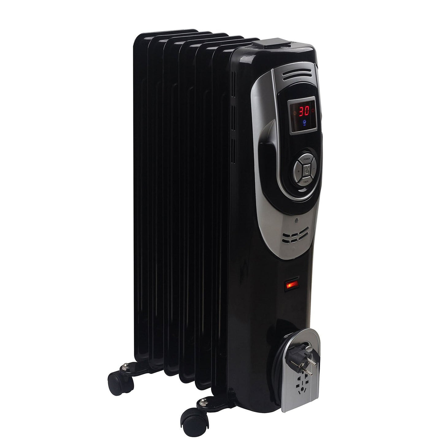Optimus Digital 7 Fins Oil Filled Radiator Heater with Timer LuxuryLifeWay Online Store