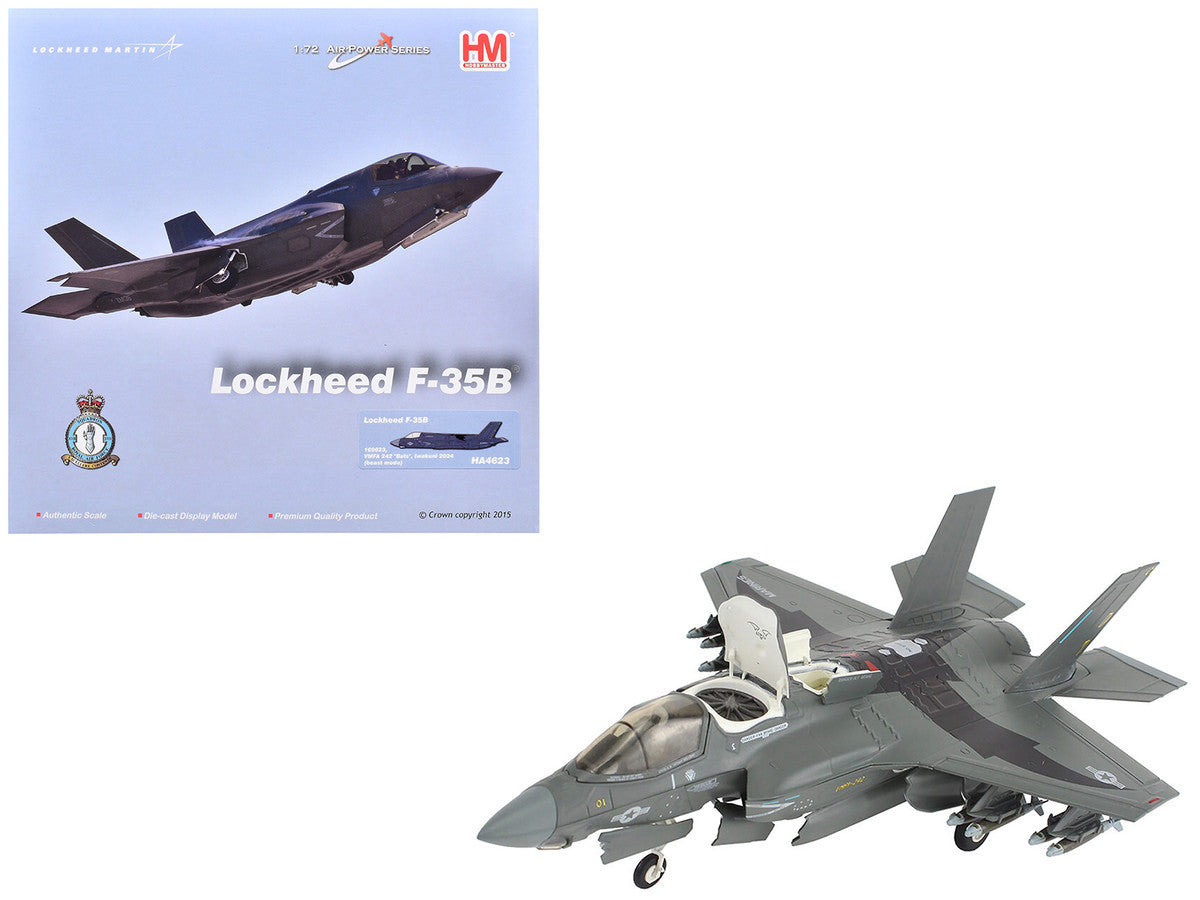 Lockheed F-35B Lightning II Aircraft (Beast Mode) "169623 VMFA-242 Bats Iwakuni Japan" (2024) United States Marine Corps "Air Power Series" 1/72 Diecast Model by Hobby Master LuxuryLifeWay Online Store