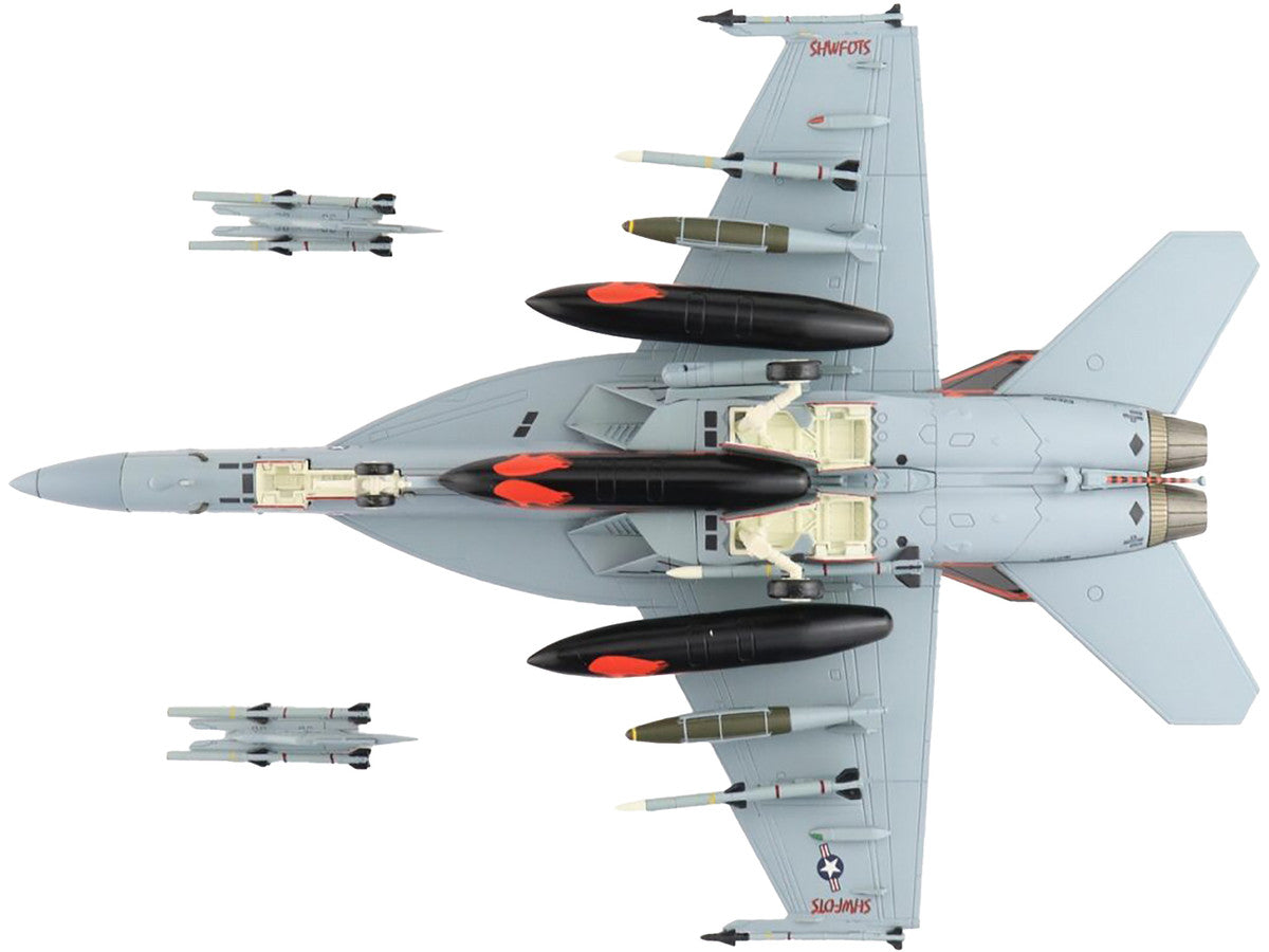 Boeing F/A-18F Super Hornet Fighter Aircraft "VFA-94 'Mighty Strikes' USS Nimitz" (2021) United States Navy "Air Power Series" 1/72 Diecast Model by Hobby Master LuxuryLifeWay Online Store