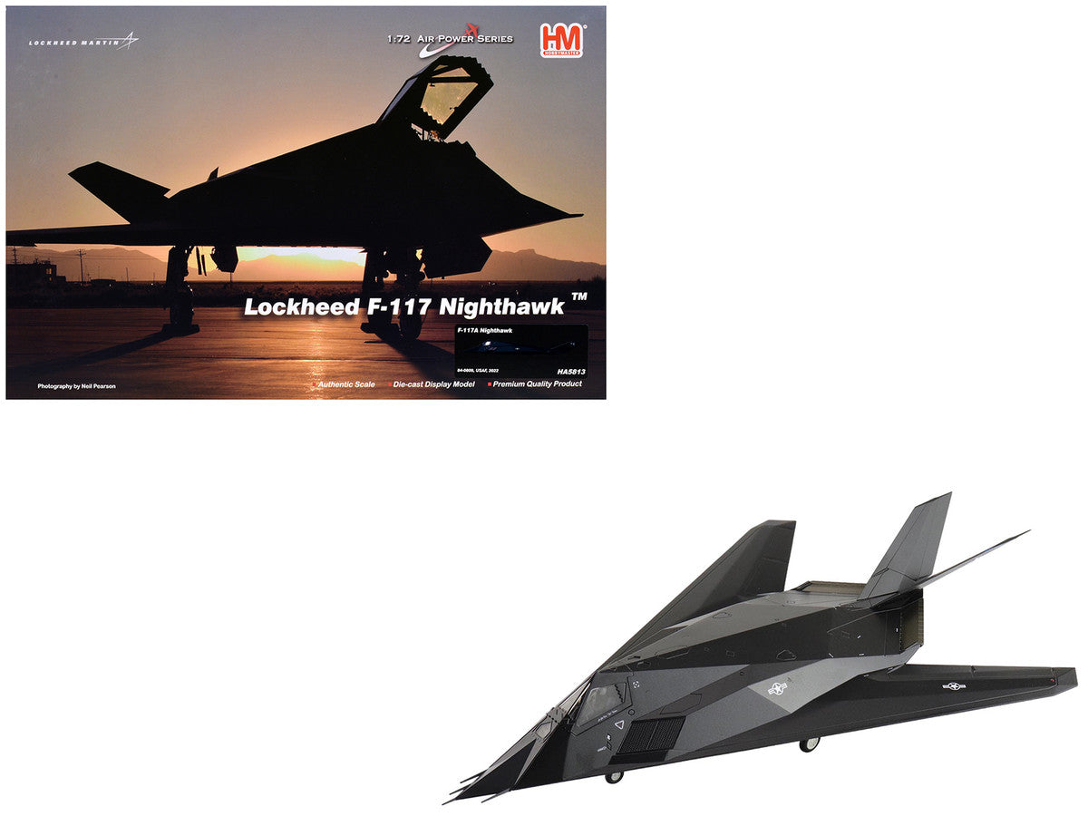 Lockheed YF-117 Nighthawk Stealth Aircraft "79-10782 410th FTS Edwards AFB" (2005) United States Air Force "Air Power Series" 1/72 Diecast Model by Hobby Master LuxuryLifeWay Online Store