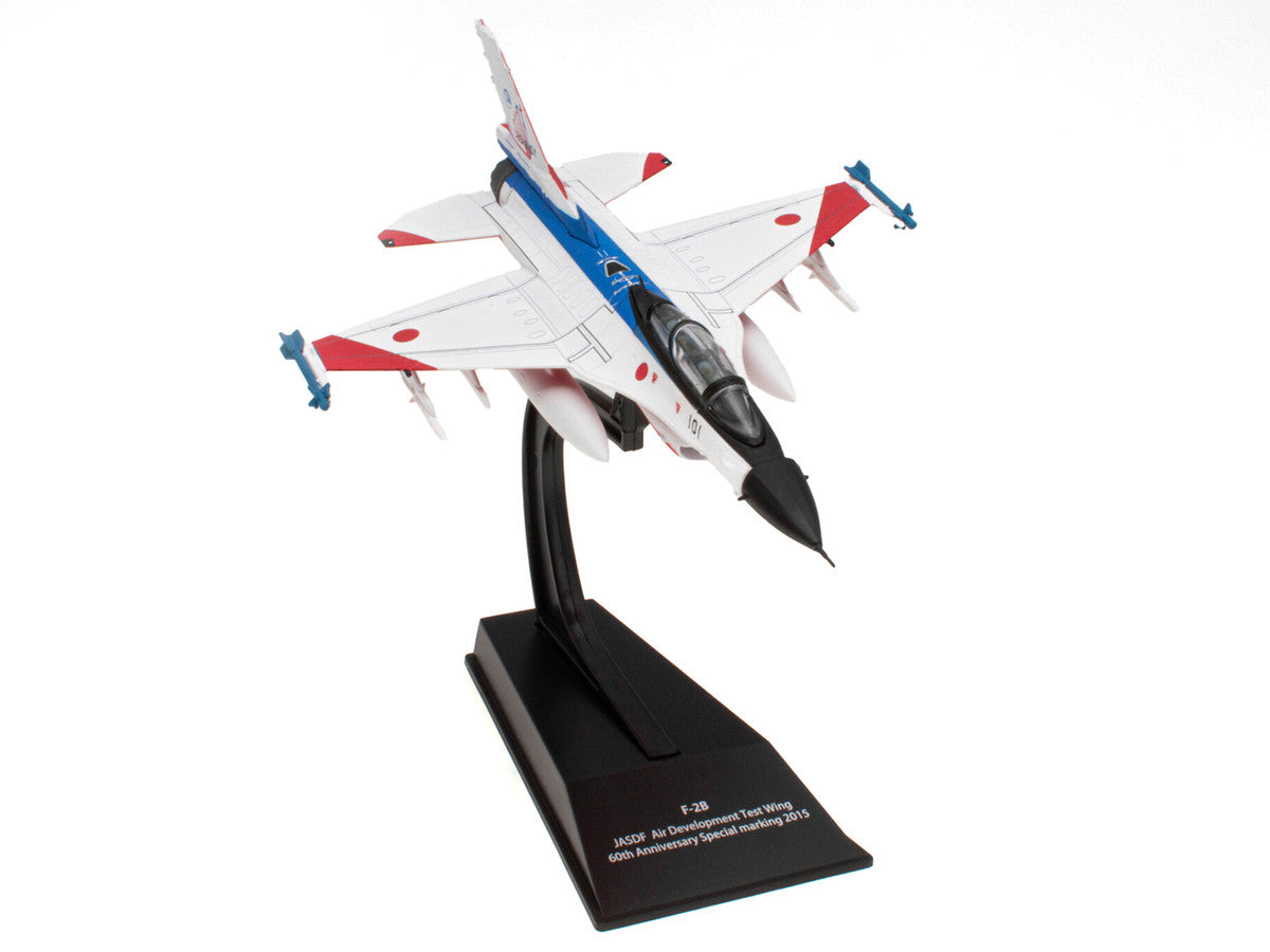 Mitsubishi F-2B Fighter Aircraft "Air Development and Test Wing 60th Anniversary" (2015) Japan Air Self-Defense Force 1/100 Diecast Model by Hachette Collections LuxuryLifeWay Online Store