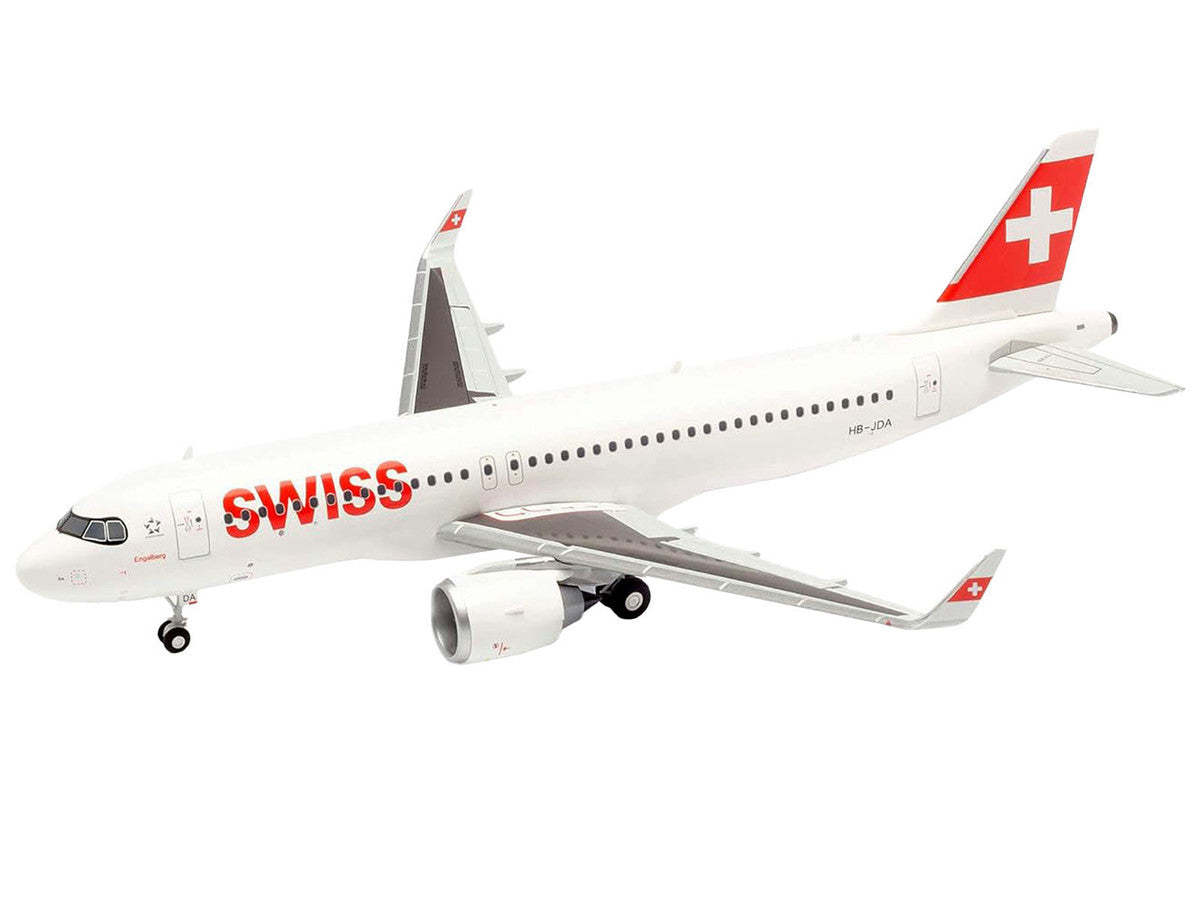 Airbus A220-100 Commercial Aircraft "Swiss International Air Lines" (HB-JBH) White with Red Tail 1/200 Diecast Model Airplane by Herpa LuxuryLifeWay Online Store