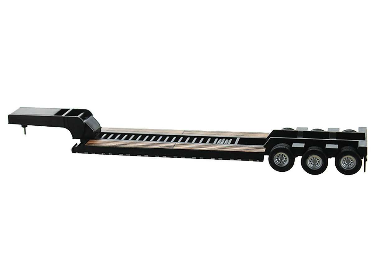 Low Boy Flatbed Trailer Black 1/87 (HO) Plastic Model Car by HO Logistics LuxuryLifeWay Online Store