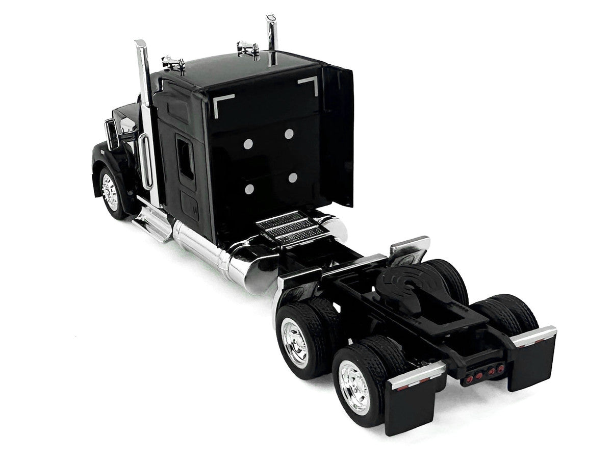 Kenworth W990 with Stand Up Sleeper Cab Black 1/87 (HO) Plastic Model Car by HO Logistics LuxuryLifeWay Online Store
