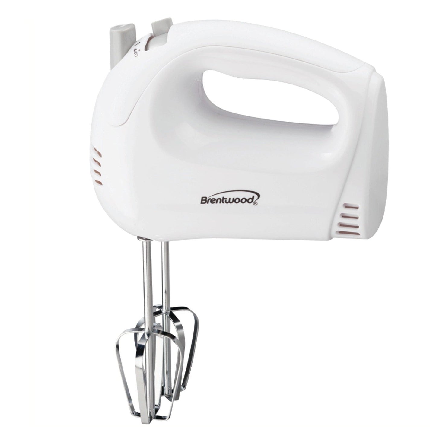 Brentwood 5-Speed Hand Mixer in White LuxuryLifeWay Online Store