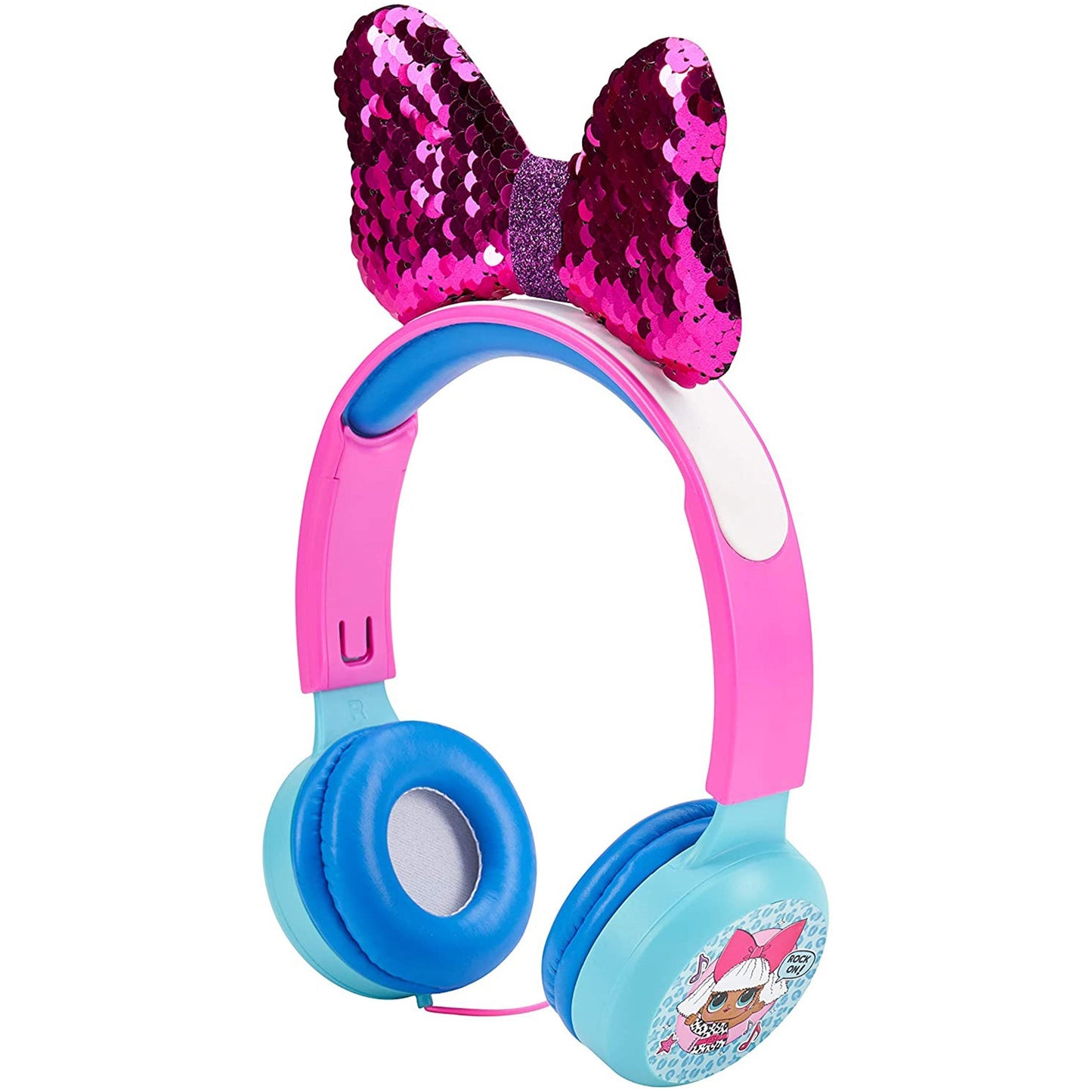 L.O.L. Surprise! Kid-Safe Diva Headphones in Pink LuxuryLifeWay Online Store