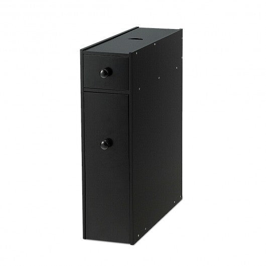 White Bathroom Cabinet Space Saver Storage Organizer-White LuxuryLifeWay Online Store