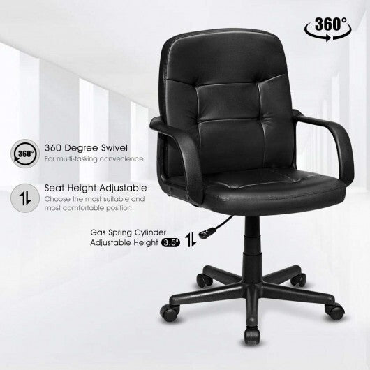Ergonomic Office Chair with 360-degree Wheels LuxuryLifeWay Online Store
