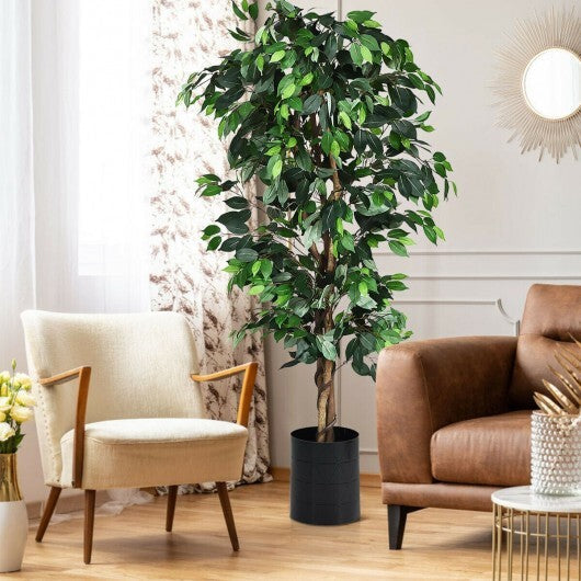 6 Feet Artificial Ficus Silk Tree LuxuryLifeWay Online Store