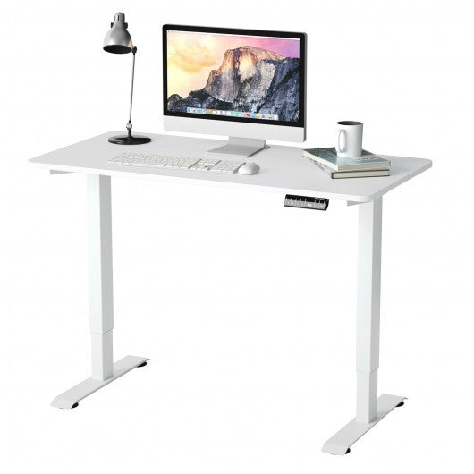 Electric Height Adjustable Standing Desk with Memory Controller-Black LuxuryLifeWay Online Store