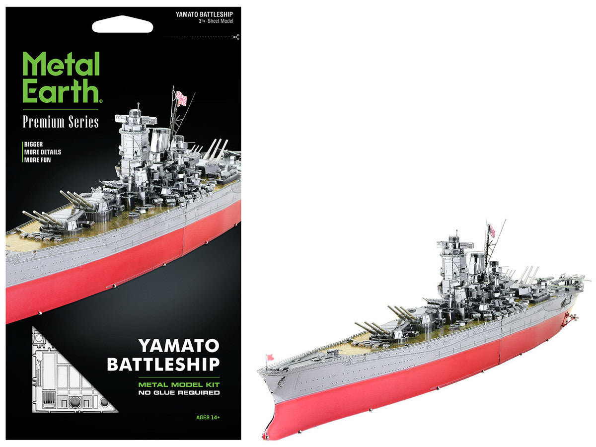 Model Kit Yamato Battleship "Imperial Japanese Navy" (Challenging Difficulty) Steel Model by Metal Earth LuxuryLifeWay Online Store