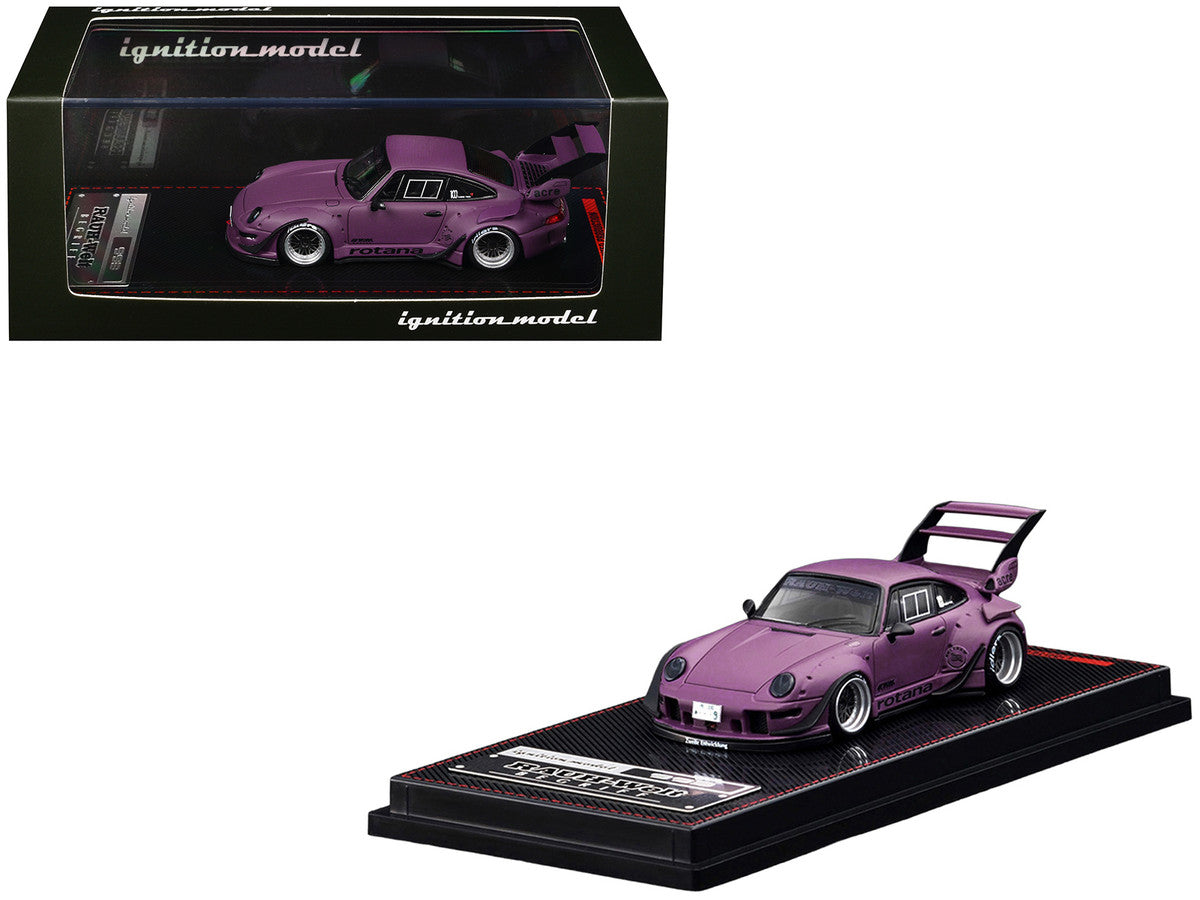 RWB 993 "Rotana" Matt Purple 1/64 Diecast Model Car by Ignition Model LuxuryLifeWay Online Store
