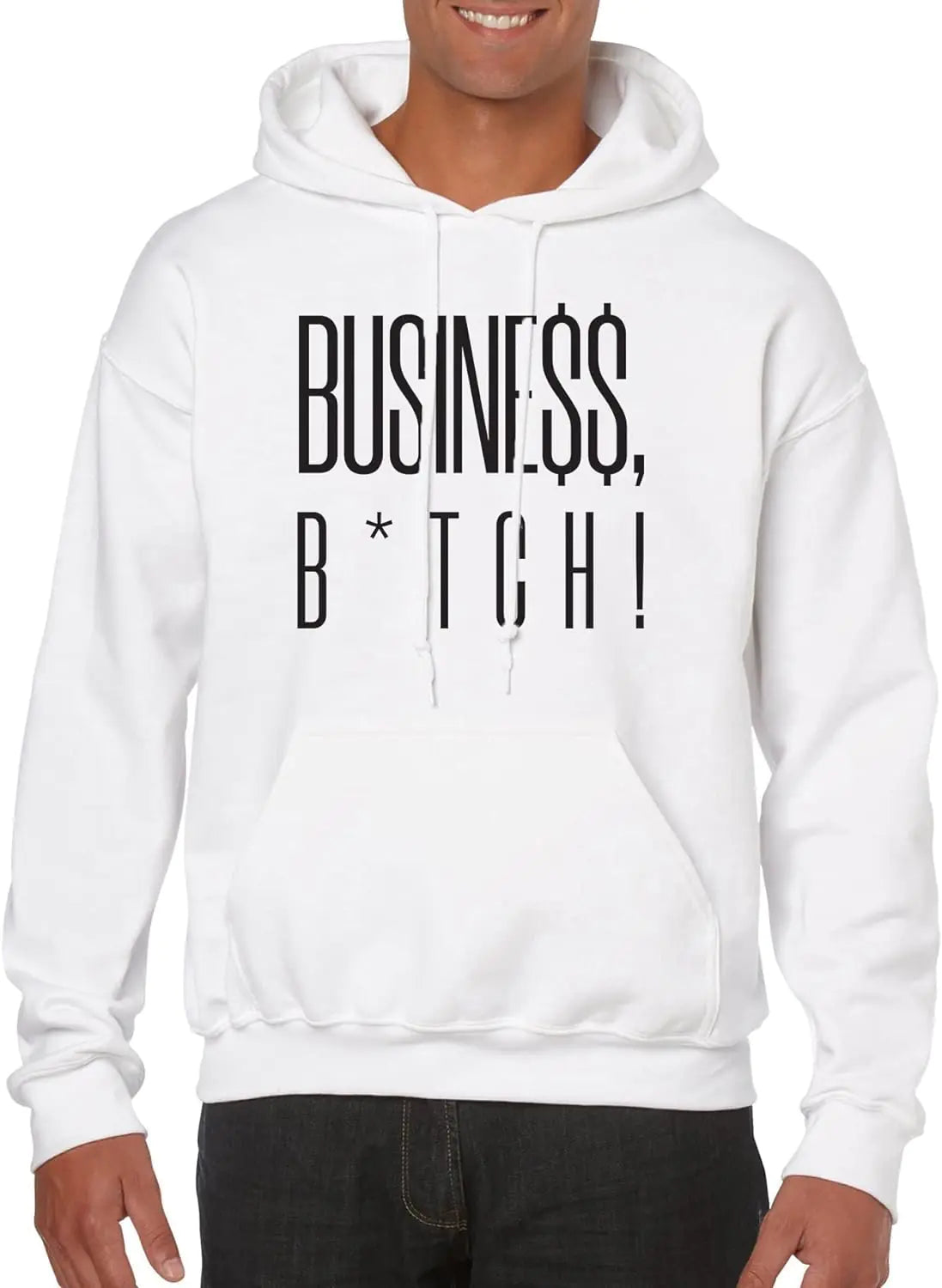 THE CEO Businessmen’s Hoodie (as1, alpha, one_size, regular, regular, White, 3XL)