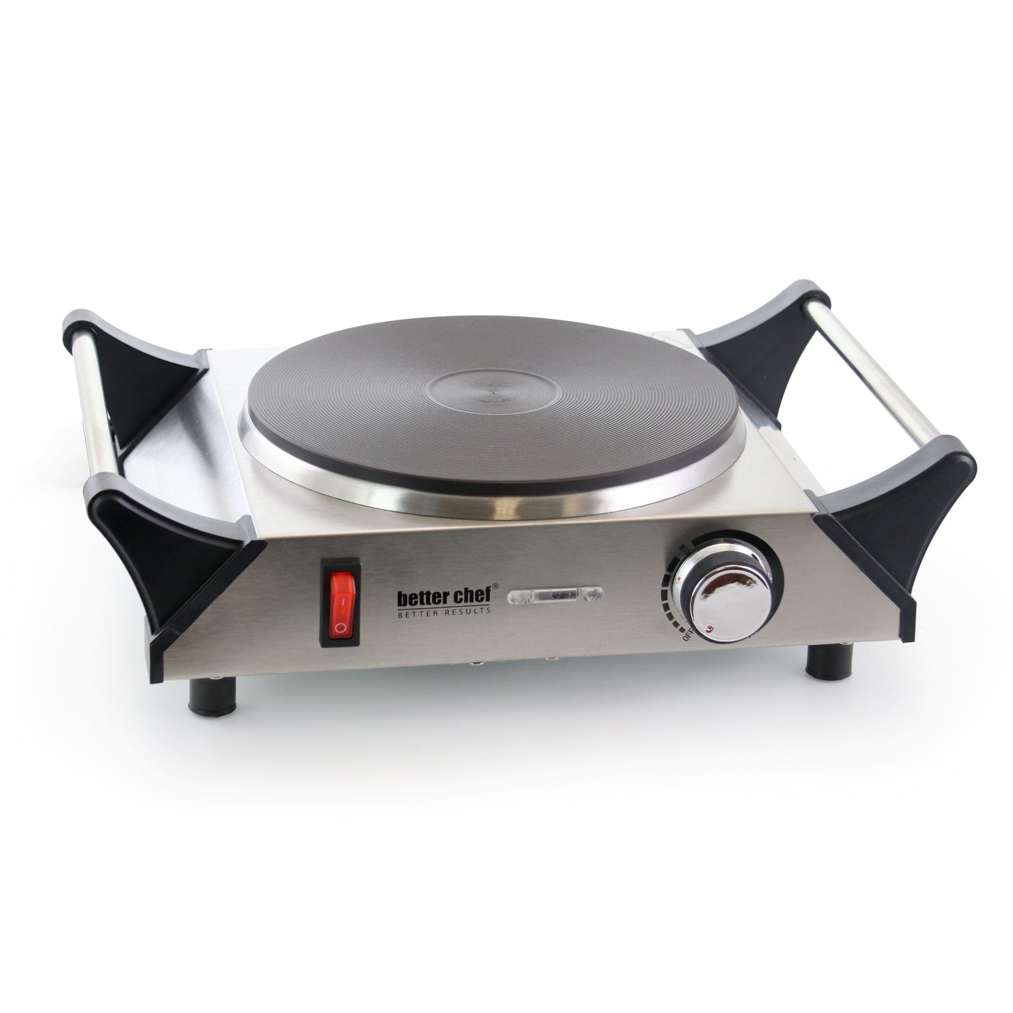 Better Chef Portable Stainless Steel Solid Element Single Electric Burner LuxuryLifeWay Online Store