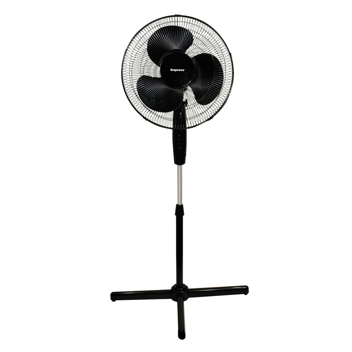Impress Handi-Fan 16 Inch Oscillating Stand Fan in Black LuxuryLifeWay Online Store