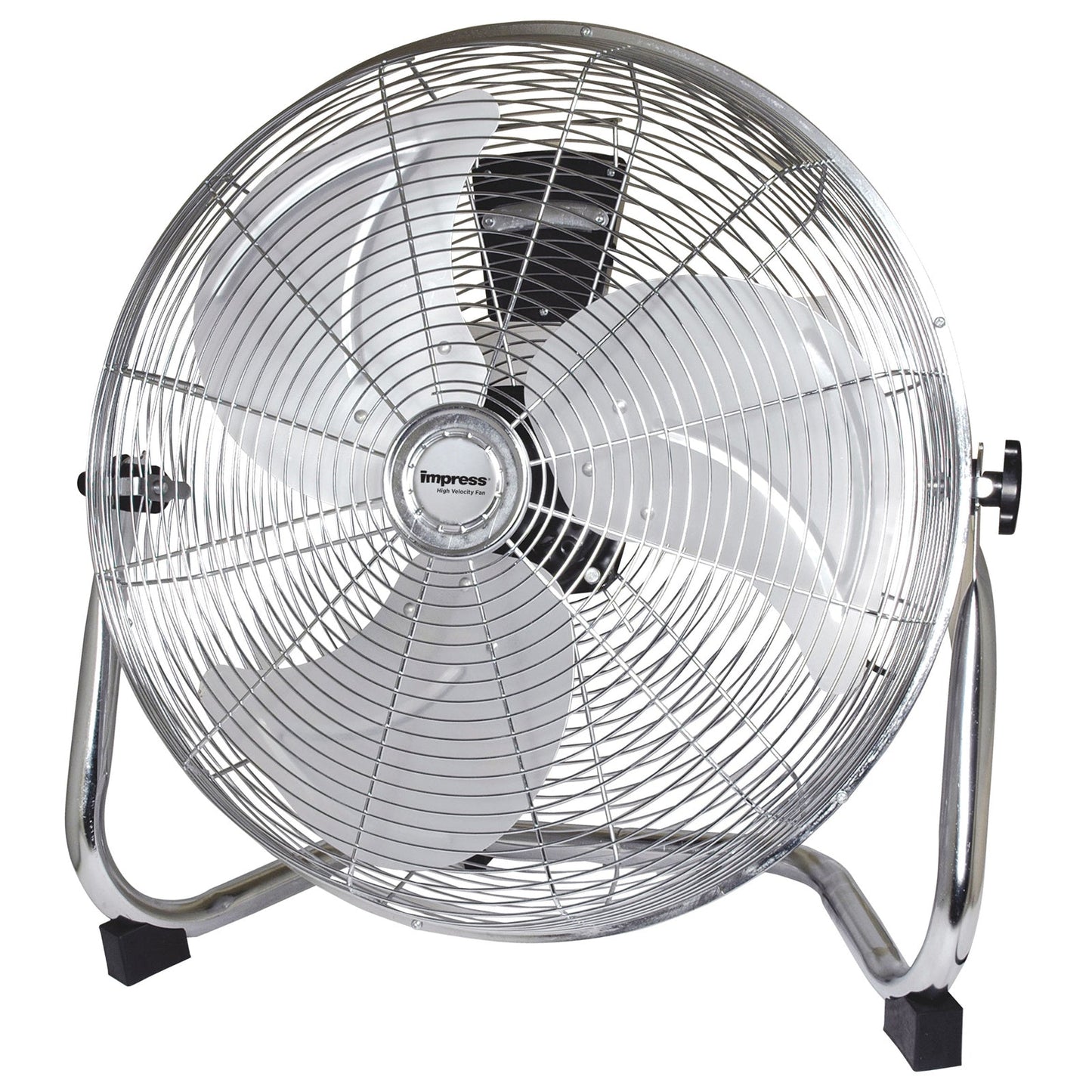 Impress 18 inch High Velocity Metal Fan in Chrome LuxuryLifeWay Online Store