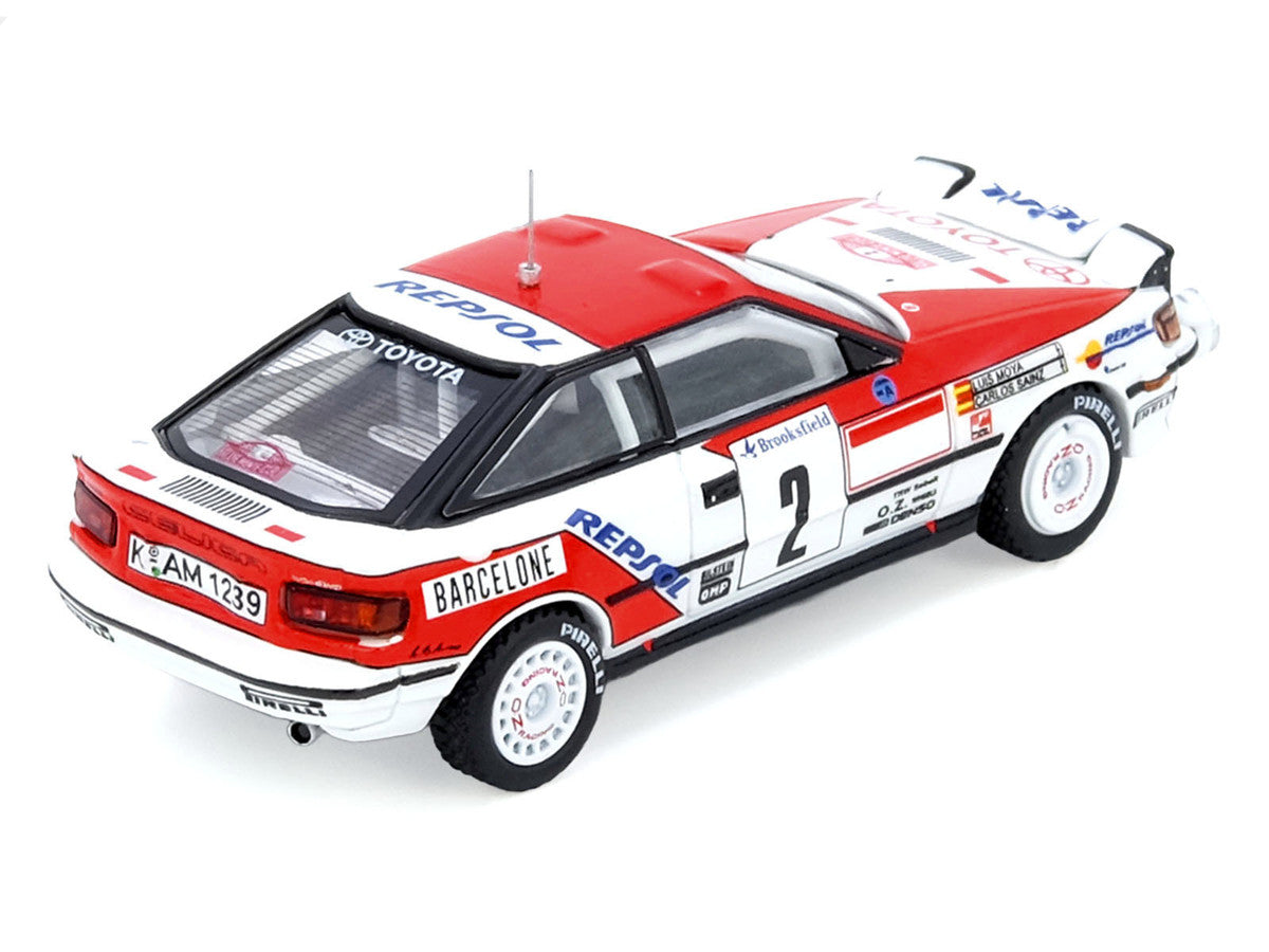 Toyota Celica GT-Four (ST165) #2 Carlos Sainz - Luis Moya Winner "Rally Monte Carlo" (1991) 1/64 Diecast Model Car by Inno Models LuxuryLifeWay Online Store
