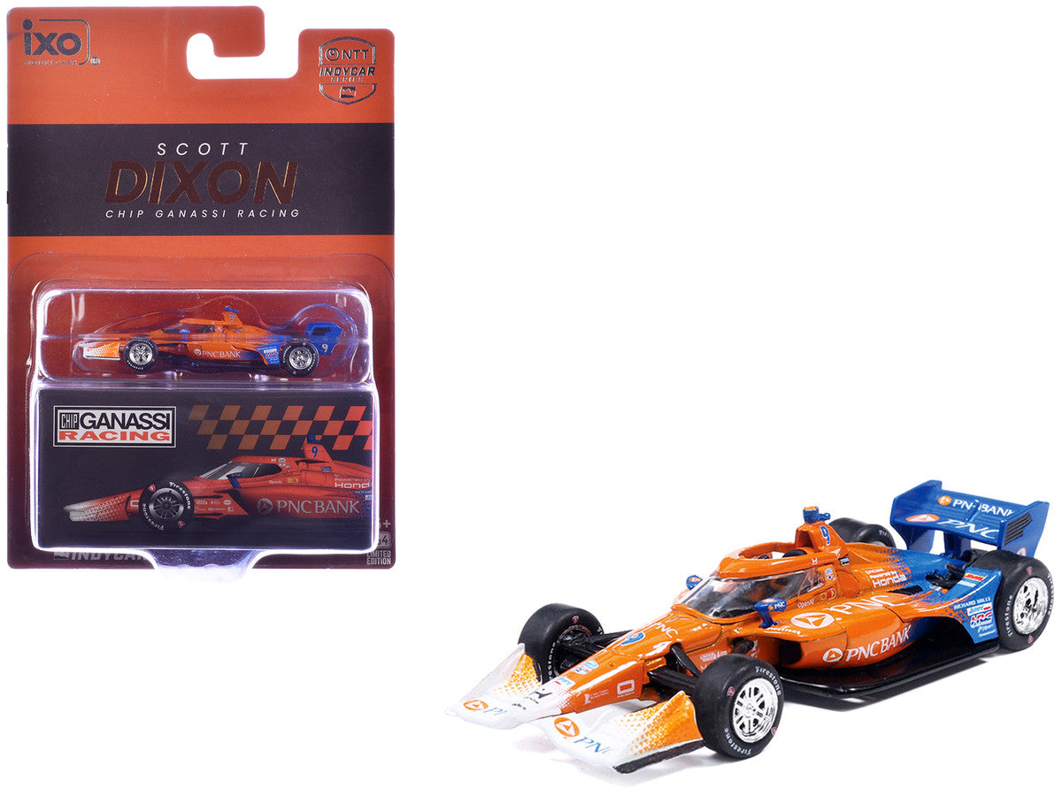 Dallara IndyCar #9 Scott Dixon "PNC Bank" Chip Ganassi Racing (Road Course Configuration) "NTT IndyCar Series" (2026) 1/64 Diecast Model Car by IXO Models LuxuryLifeWay Online Store