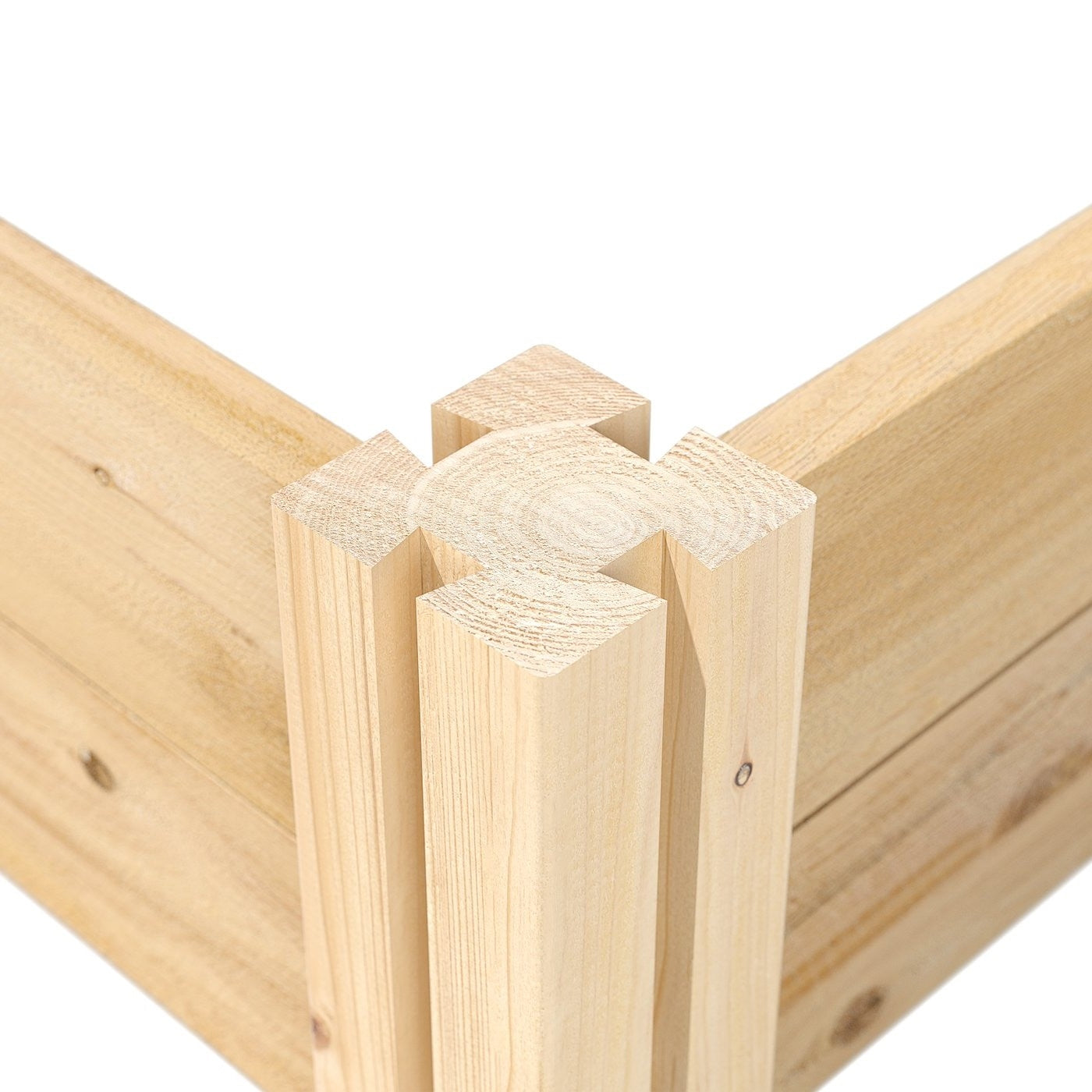 4 ft x 4 ft Cedar Wood Raised Garden Bed - Made in USA LuxuryLifeWay Online Store
