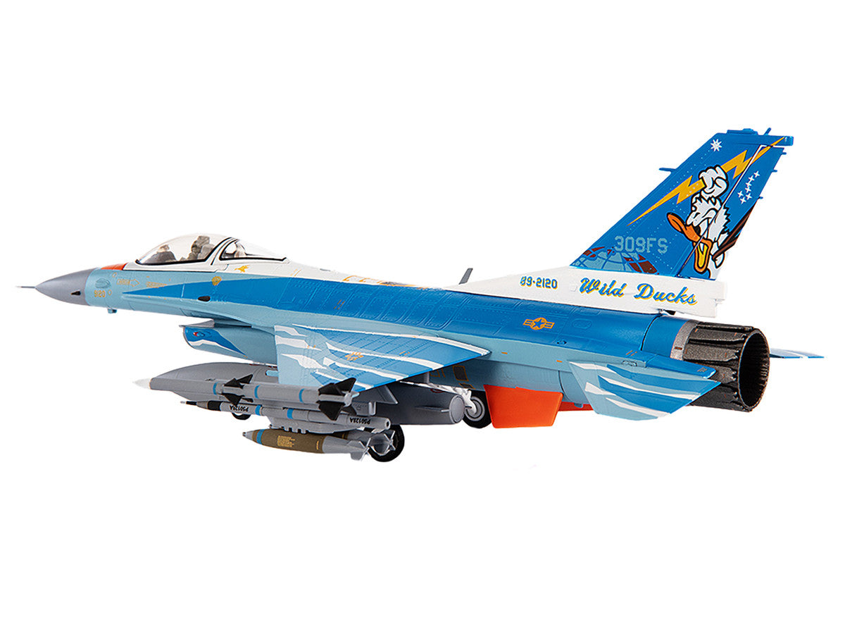 Lockheed F-16C Fighting Falcon Fighter Aircraft "309th Fighter Squadron 56th Operations Group Wild Ducks" (2022) United States Air Force 1/72 Diecast Model by JC Wings LuxuryLifeWay Online Store