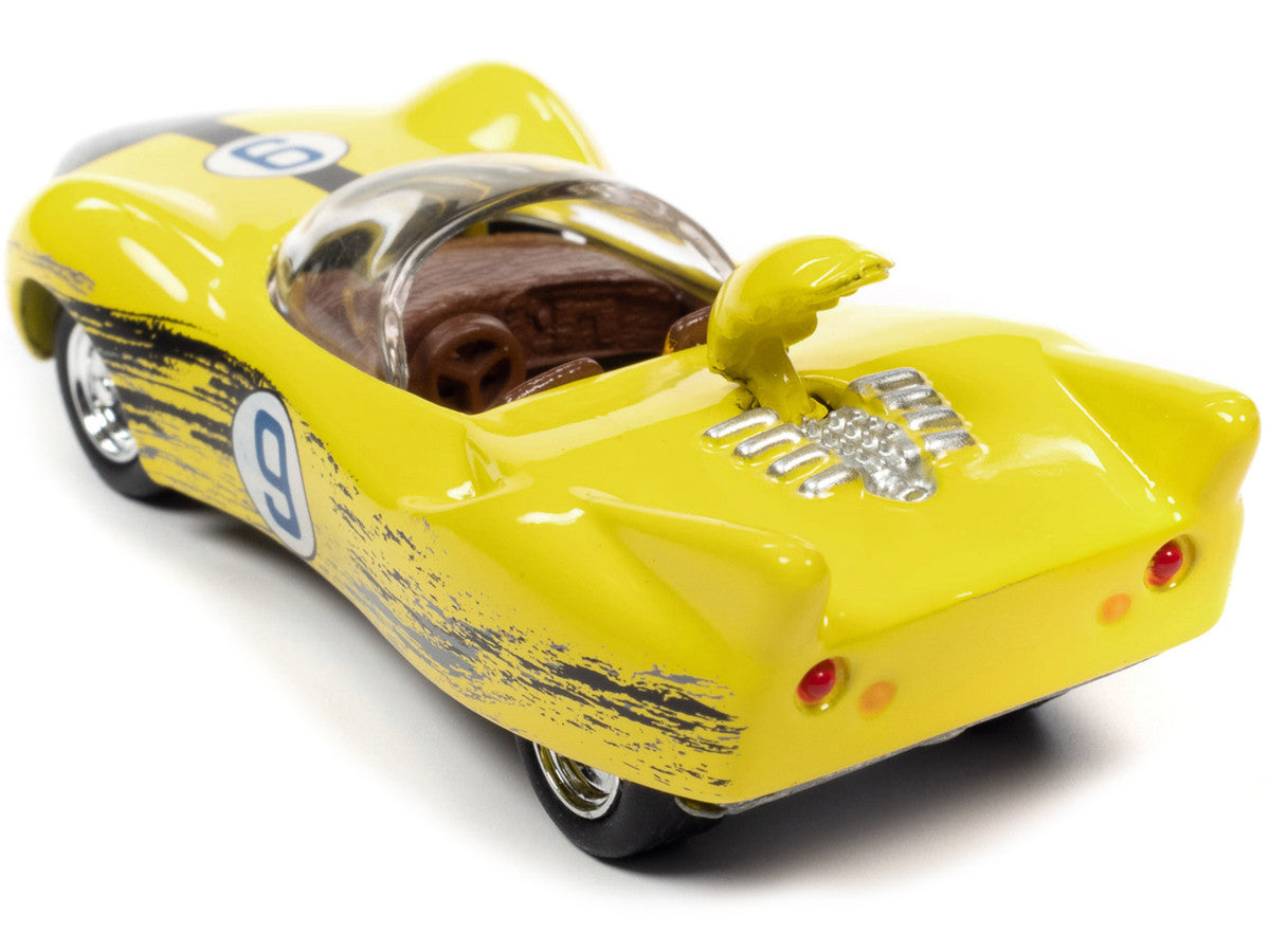 Racer X's Shooting Star (Raced Version) "Speed Racer" (1967) TV Series "Pop Culture" 2022 Release 2 1/64 Diecast Model Car by Johnny Lightning LuxuryLifeWay Online Store