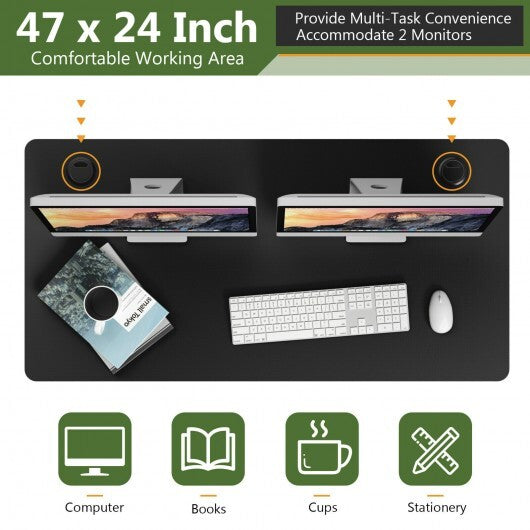 47" x 24" Universal Tabletop for Standard and Standing Desk Frame-Natural LuxuryLifeWay Online Store