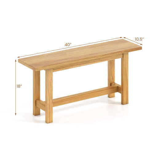 Outdoor Teak Wood Bench for Porch Backyard and Poolside LuxuryLifeWay Online Store