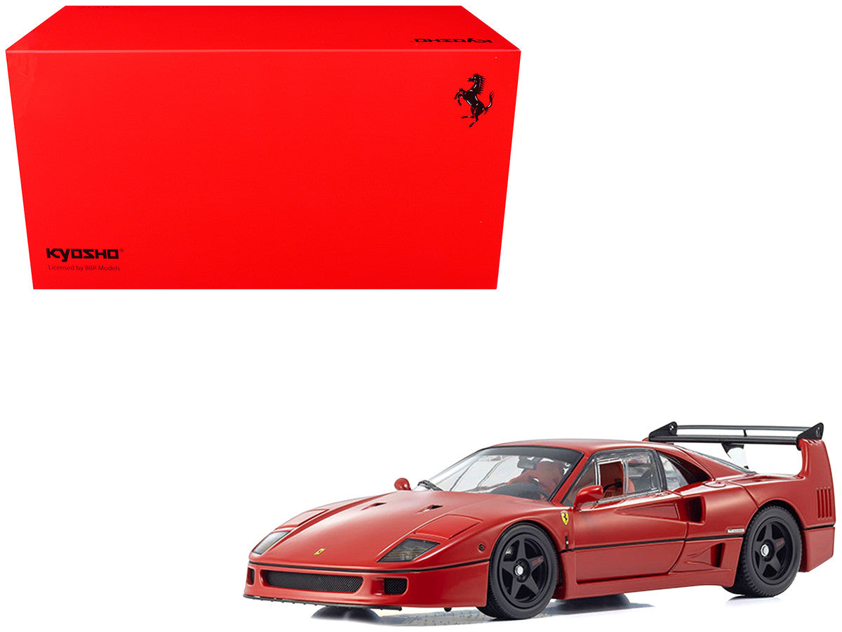 Ferrari F40 Light Weight LM Wing Red 1/18 Diecast Model Car by Kyosho LuxuryLifeWay Online Store