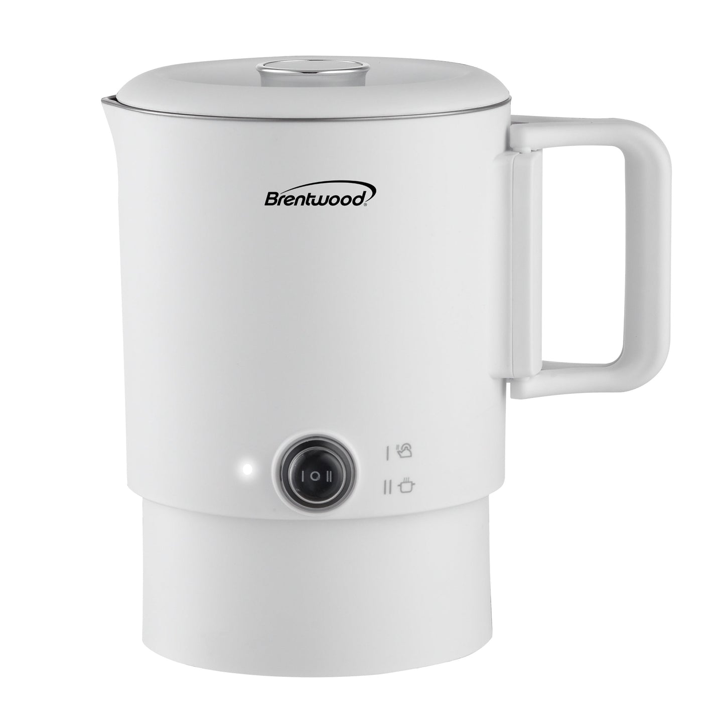 Brentwood Collapsible Stainless Steel Cordless Electric Travel Kettle Hot Pot in White LuxuryLifeWay Online Store