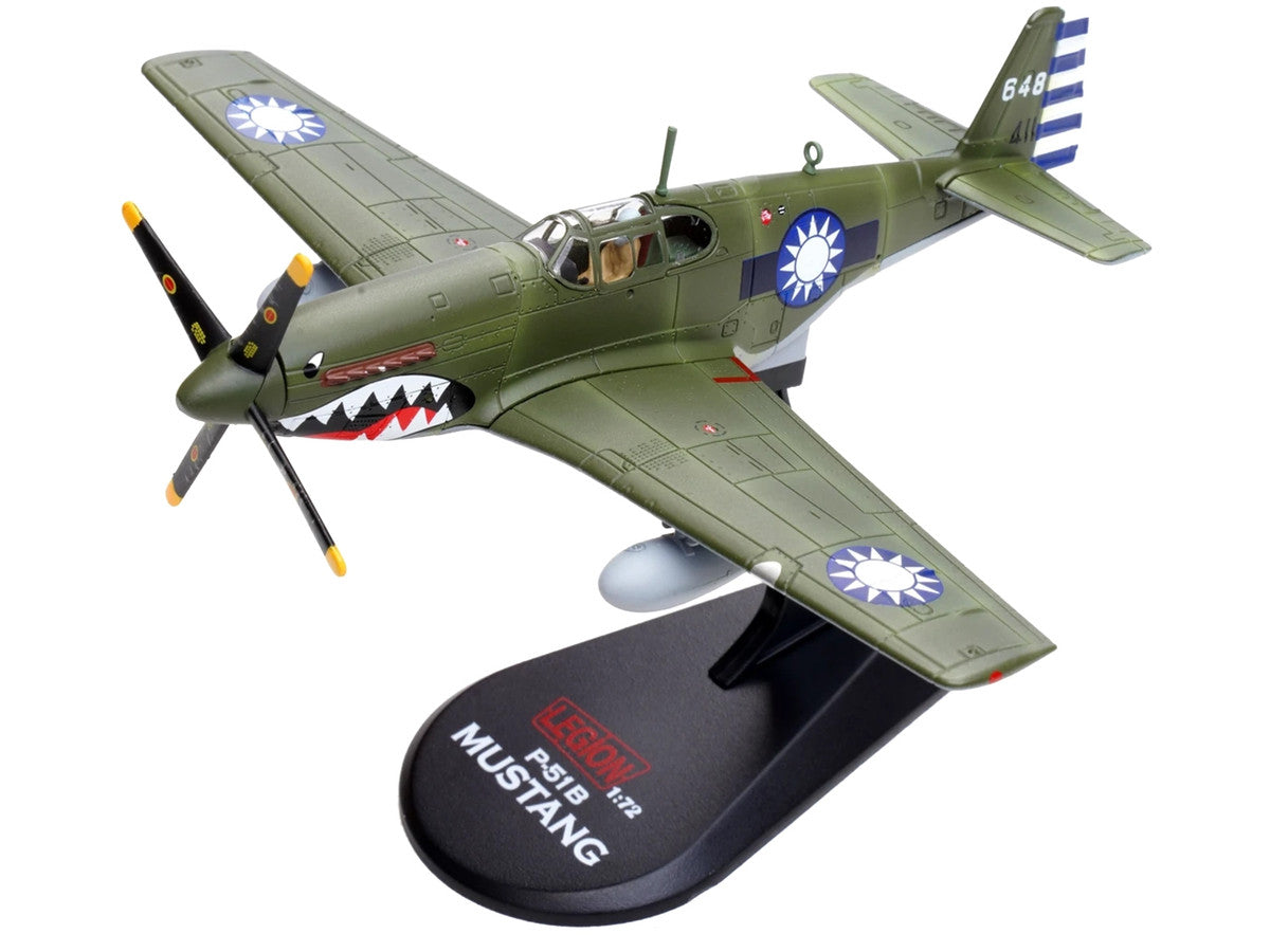 North American P-51C Mustang Aircraft "648 No.32 Squadron" (1945) Chinese Air Force 1/72 Diecast Model Airplane by Legion LuxuryLifeWay Online Store