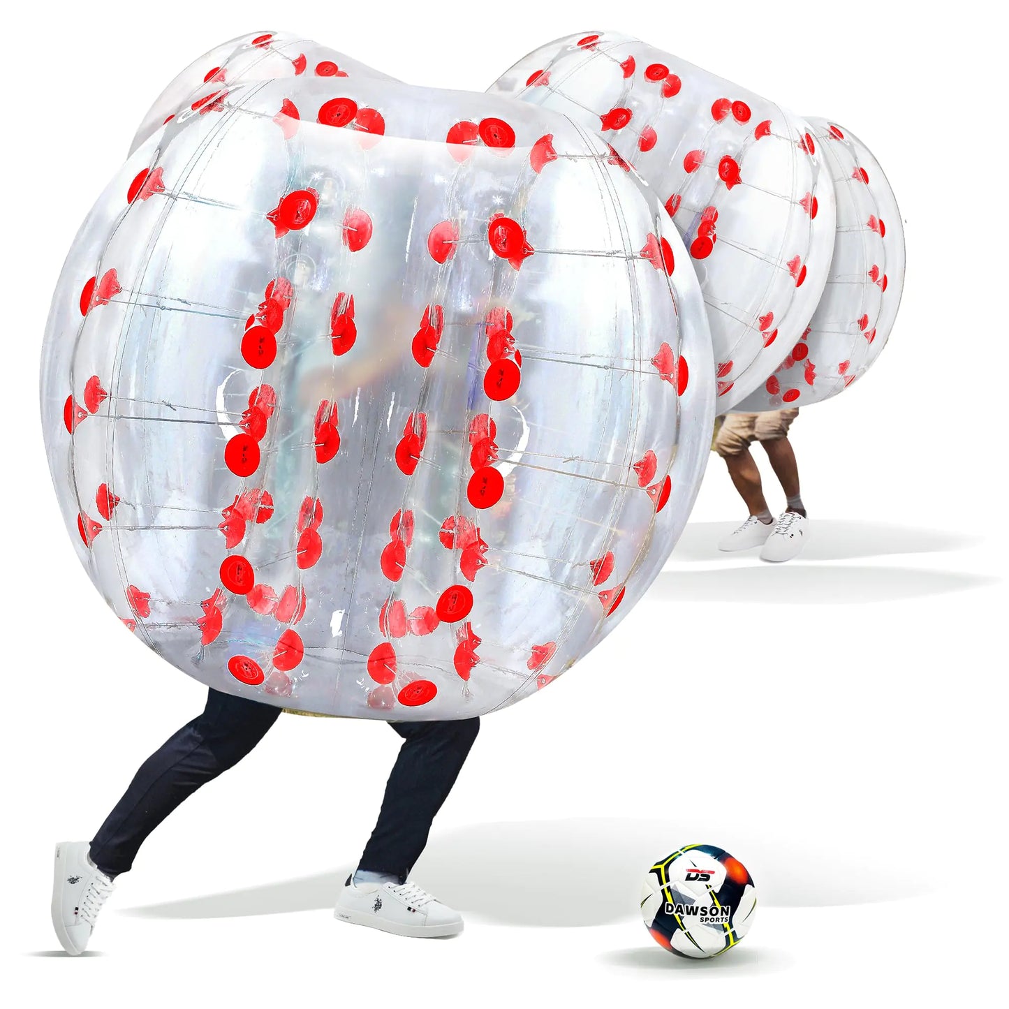 Human Hamster Ball Human Bubble Ball Zorb Ball Bubble Ball Bumper Balls Bumper Balls for Adults & Kids Giant Hamster Ball for Humans Bubble Soccer Inflatable Balls to Get Inside 5FT Red 1PK