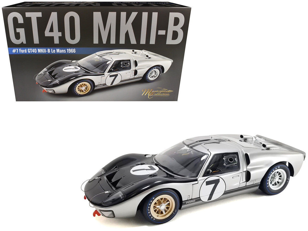 Ford GT40 MKII-B #7 Graham Hill - Brian Muir "Alan Mann Racing" "24 Hours of Le Mans" (1966) "Masterpiece Collection" 1/12 Diecast Model Car by ACME LuxuryLifeWay Online Store