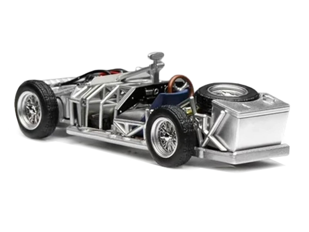 Spaceframe with Engine Raw Metal 1/64 Diecast Model Car by MotorHelix LuxuryLifeWay Online Store
